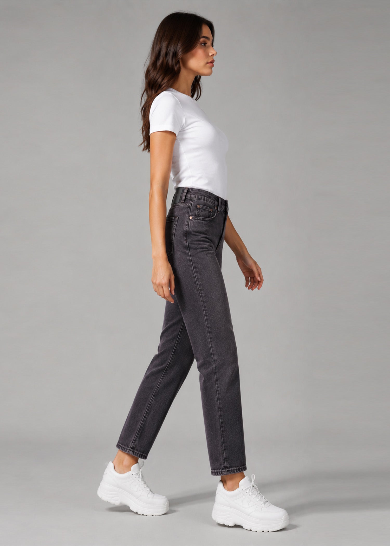 denim Jeans in Purple