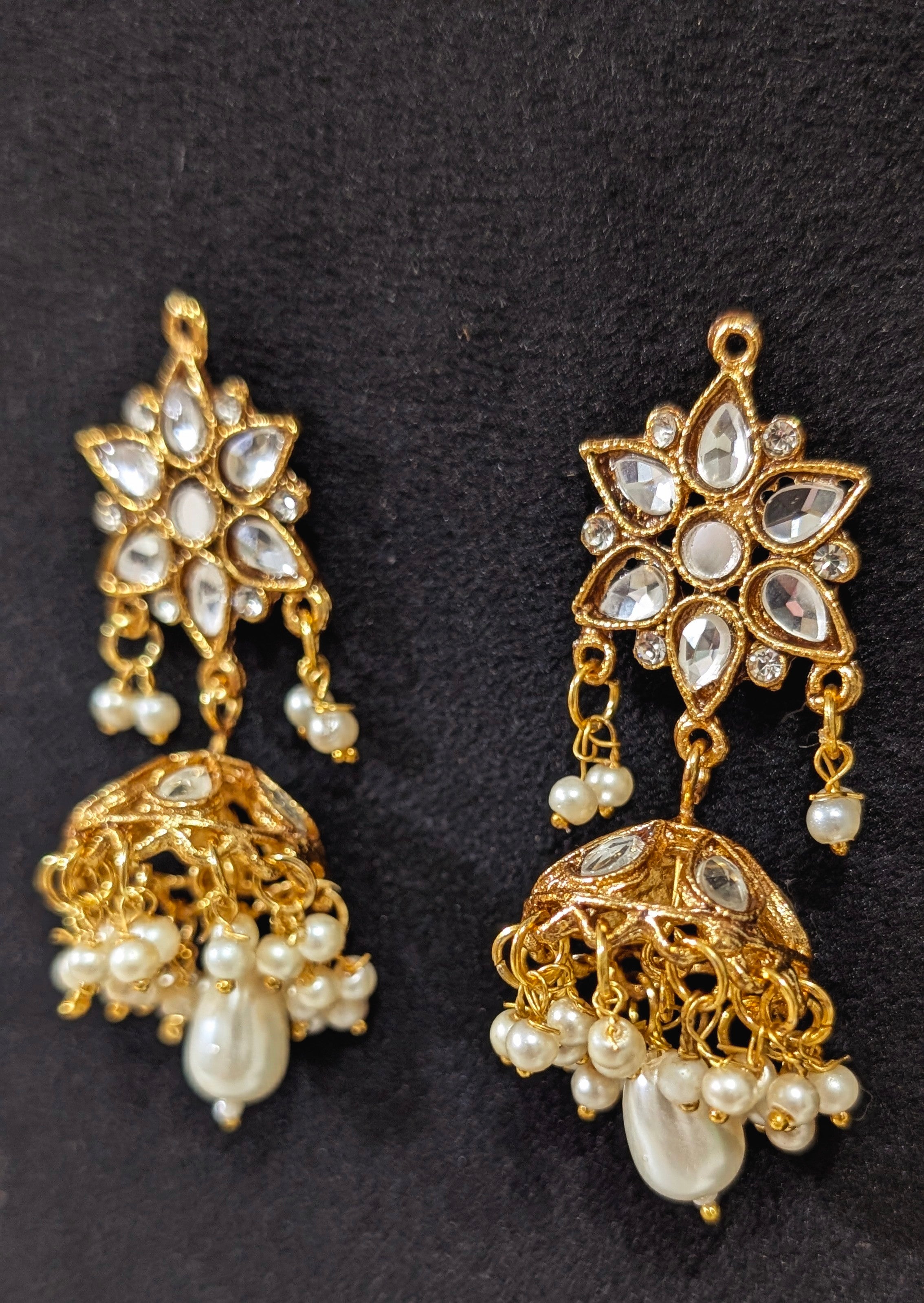 Earrings in Marigold Color by - Trendy Women Earrings DOZ7961