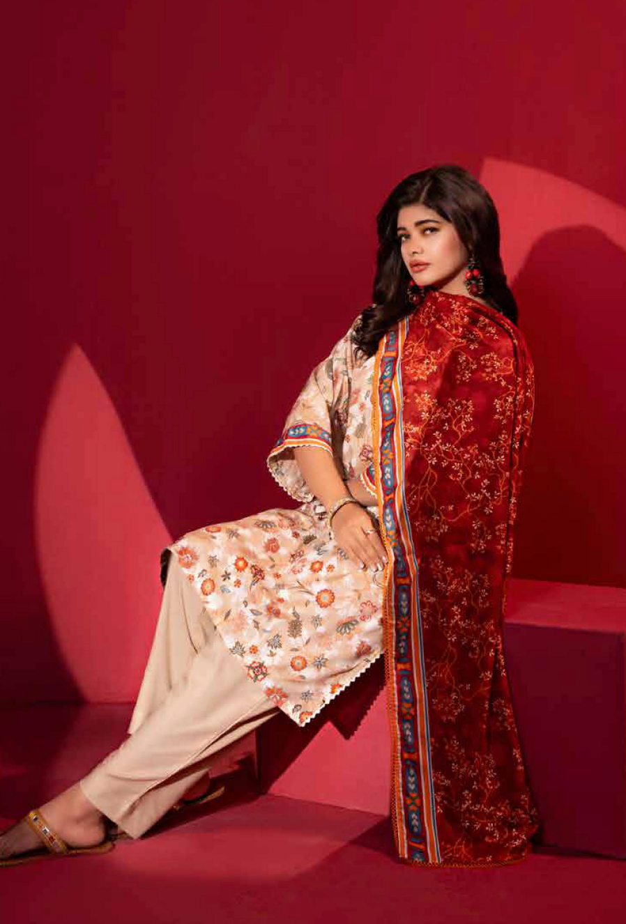 Printed Summer Lawn Drop 15 – 9
