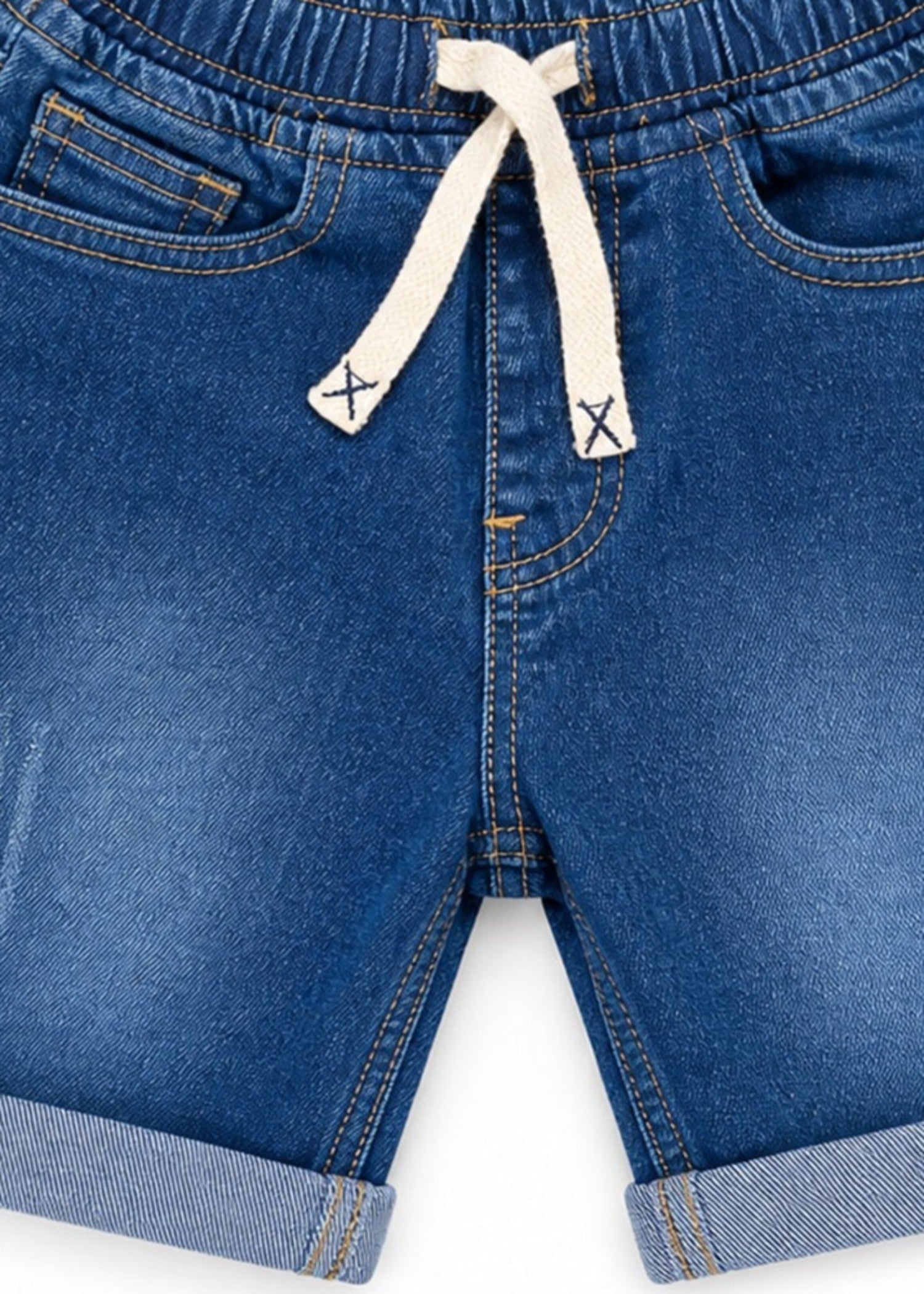 denim Shorts in Denim