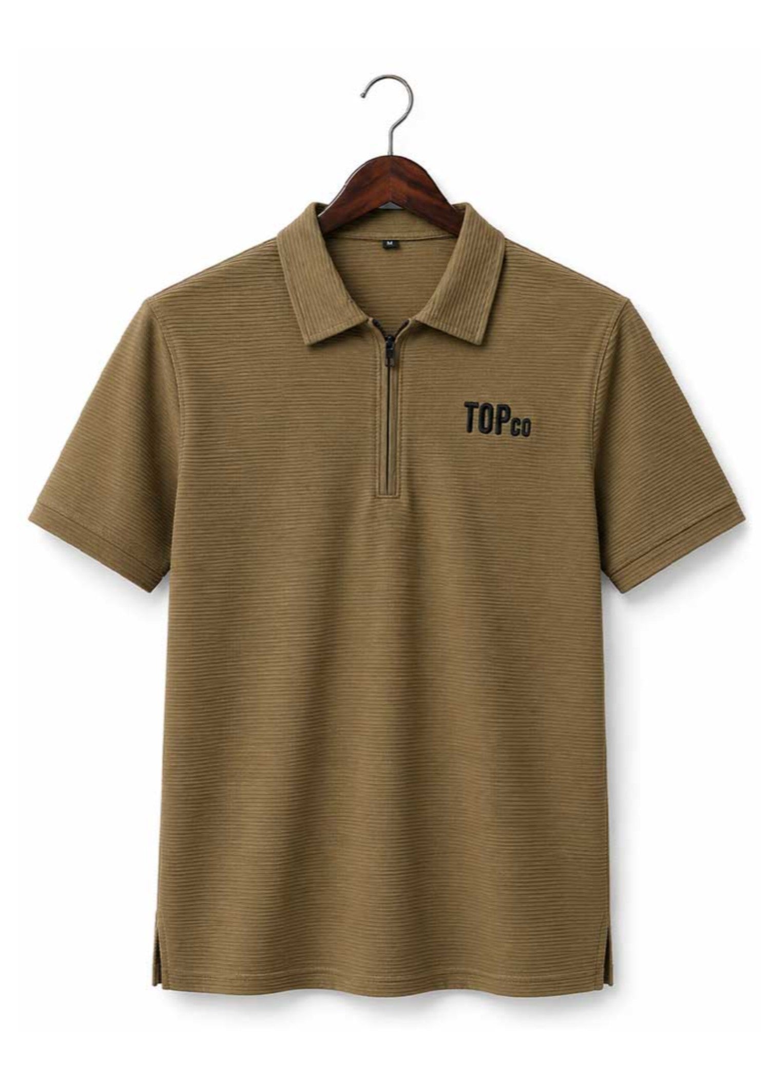 cotton pique Polo Shirt in Peanut