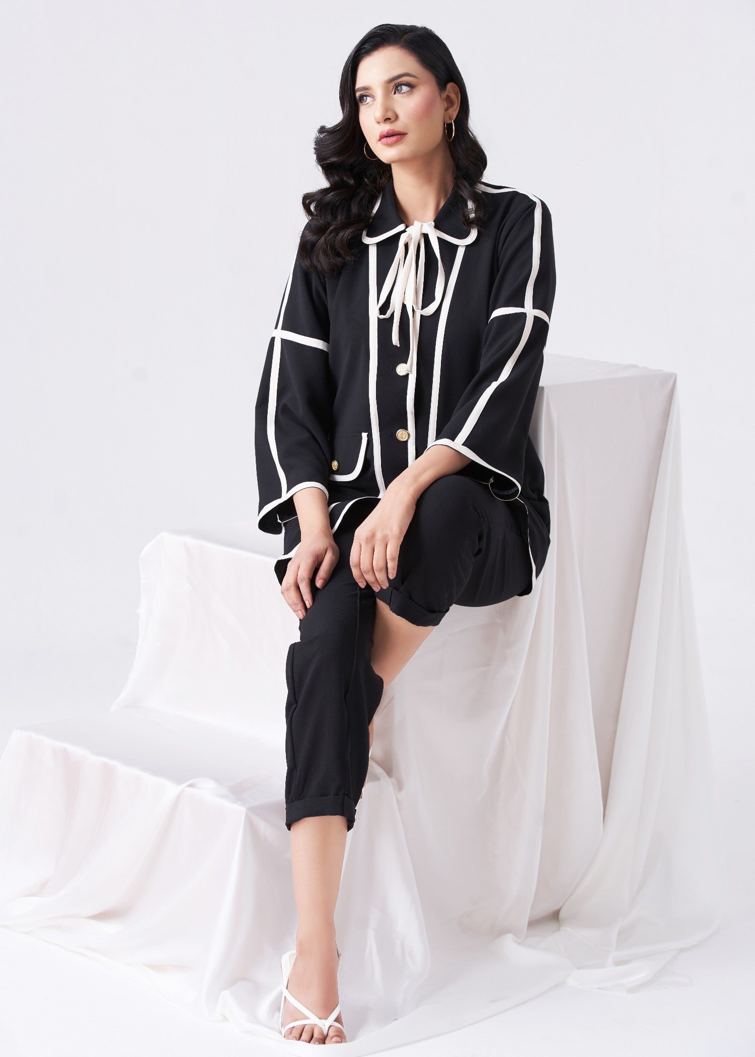 tropical Co Ord Sets in Black