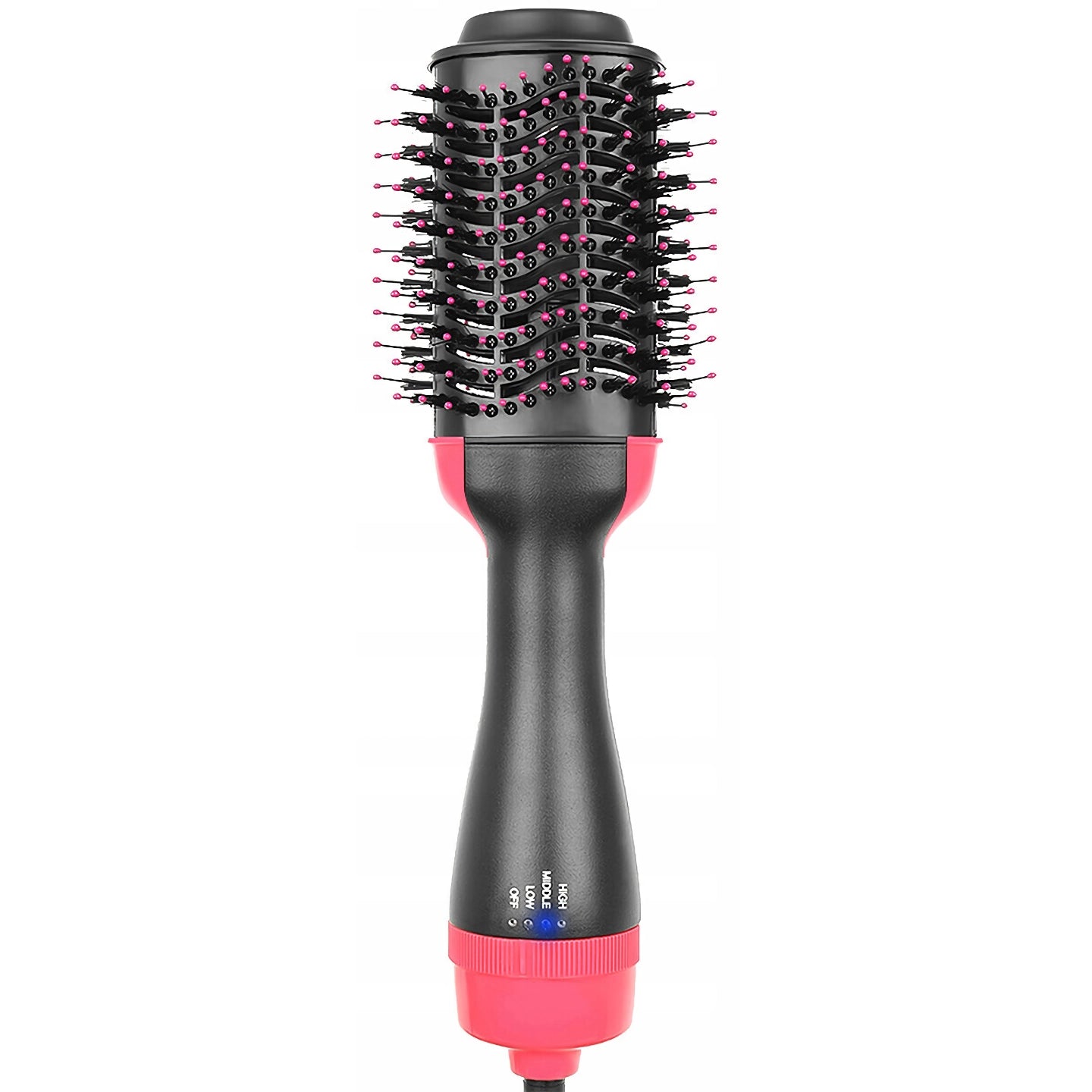 3-in-1 Hair Dryer Brush with Hot Air Comb for Drying, Straightening, and Styling