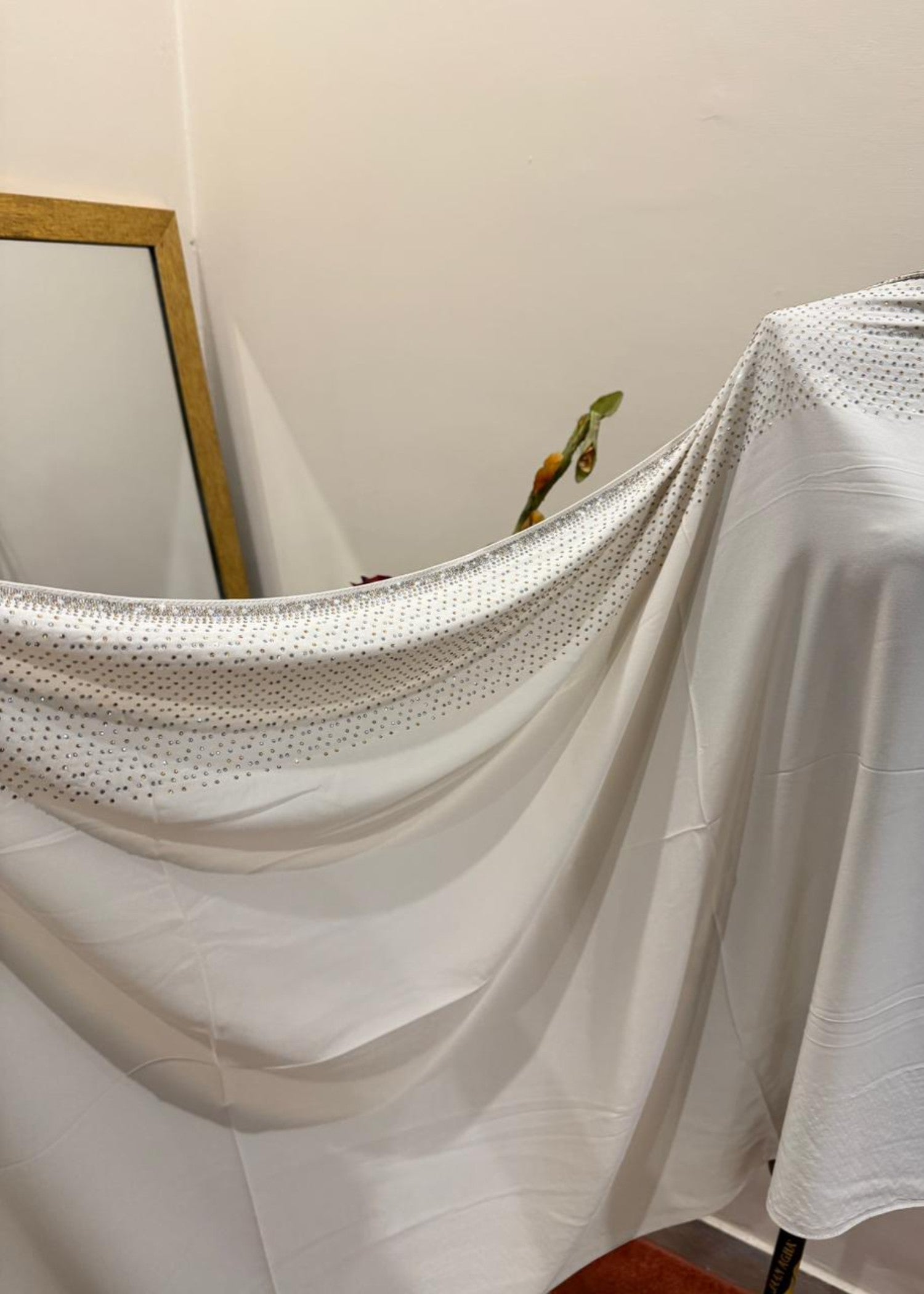 nidha Hijab in Eggshell