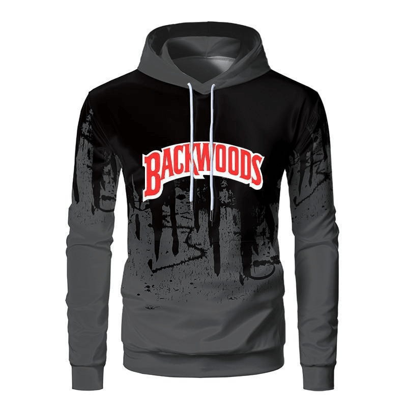 Fashion Long-Sleeved Loose Hooded Sweater