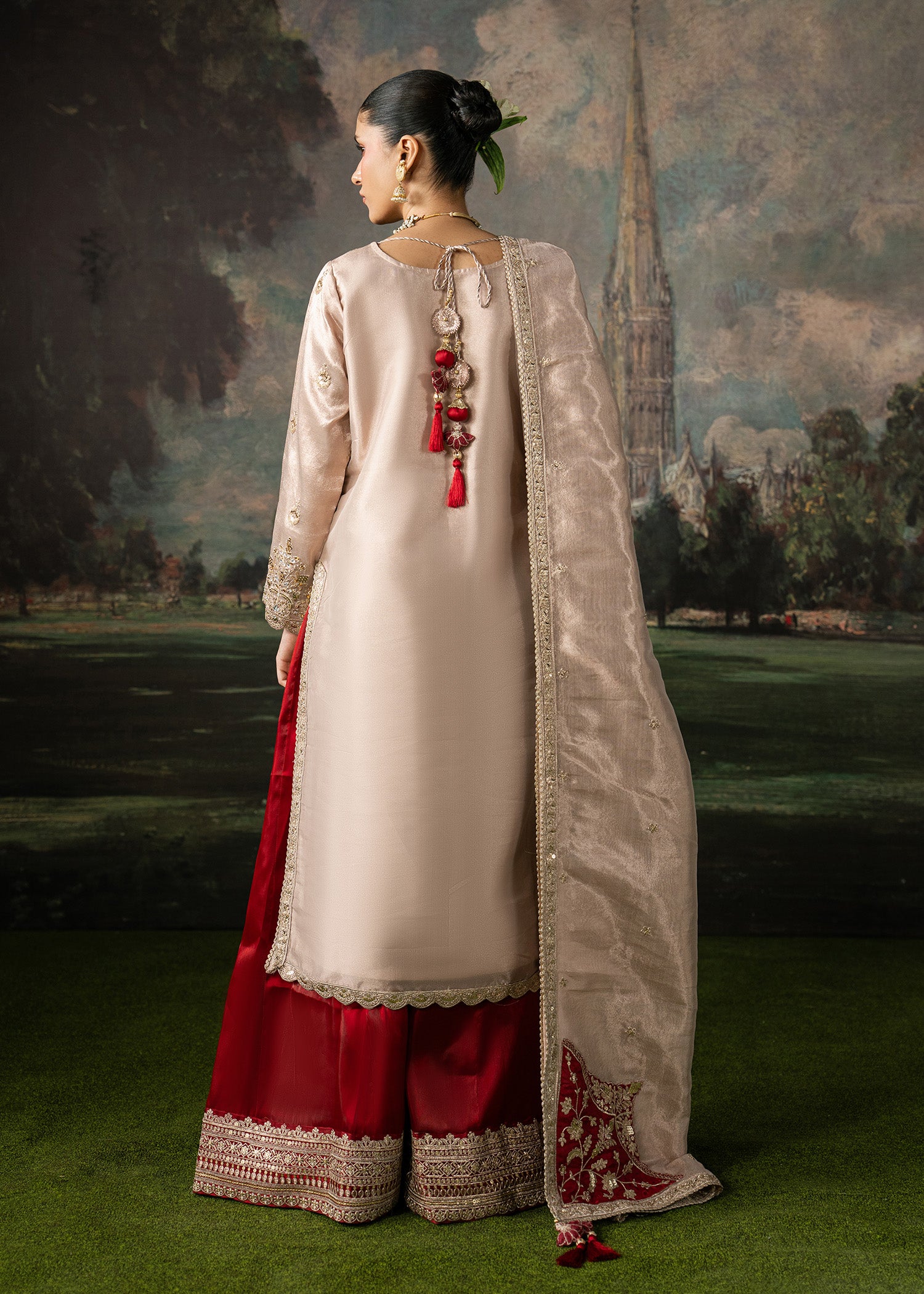 viscose Kurta Set in Multi