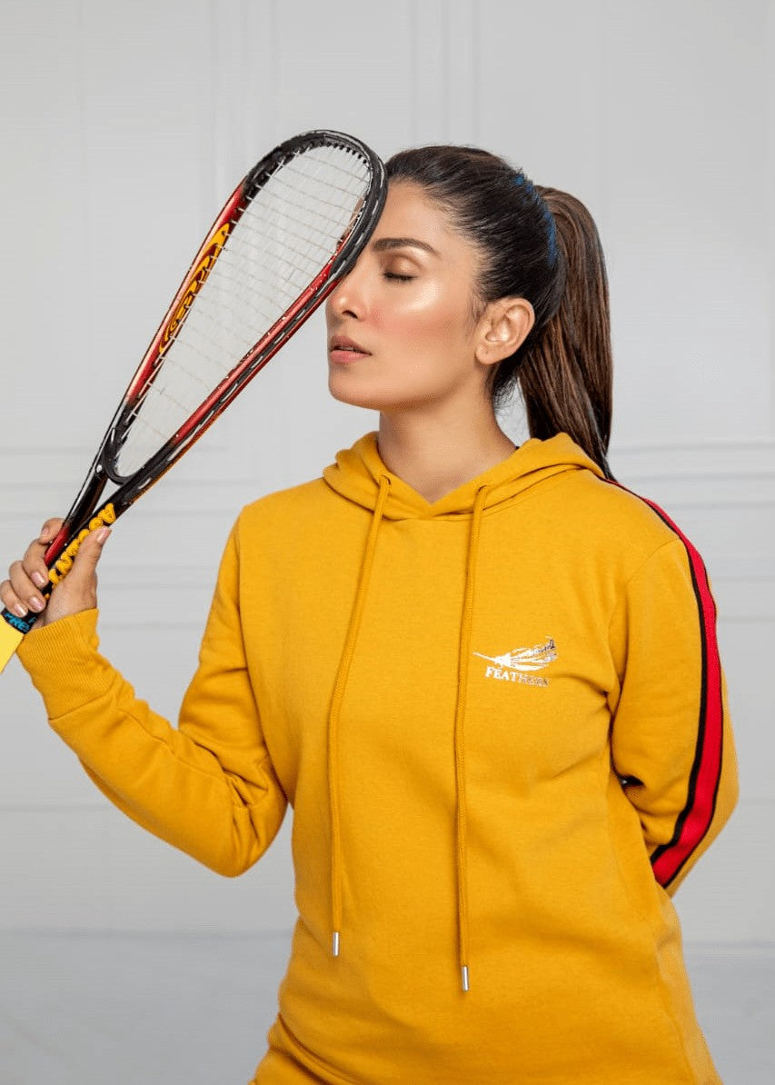 terry Tracksuit in Yellow