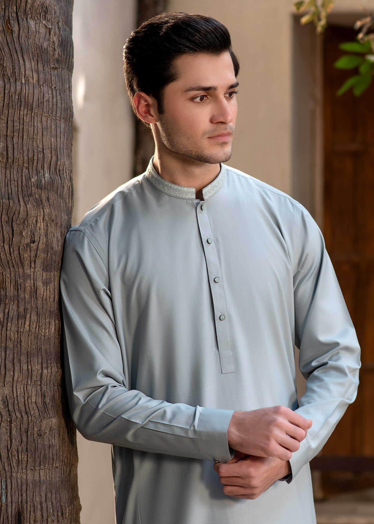 wash & wear Shalwar Kameez in Pastel green