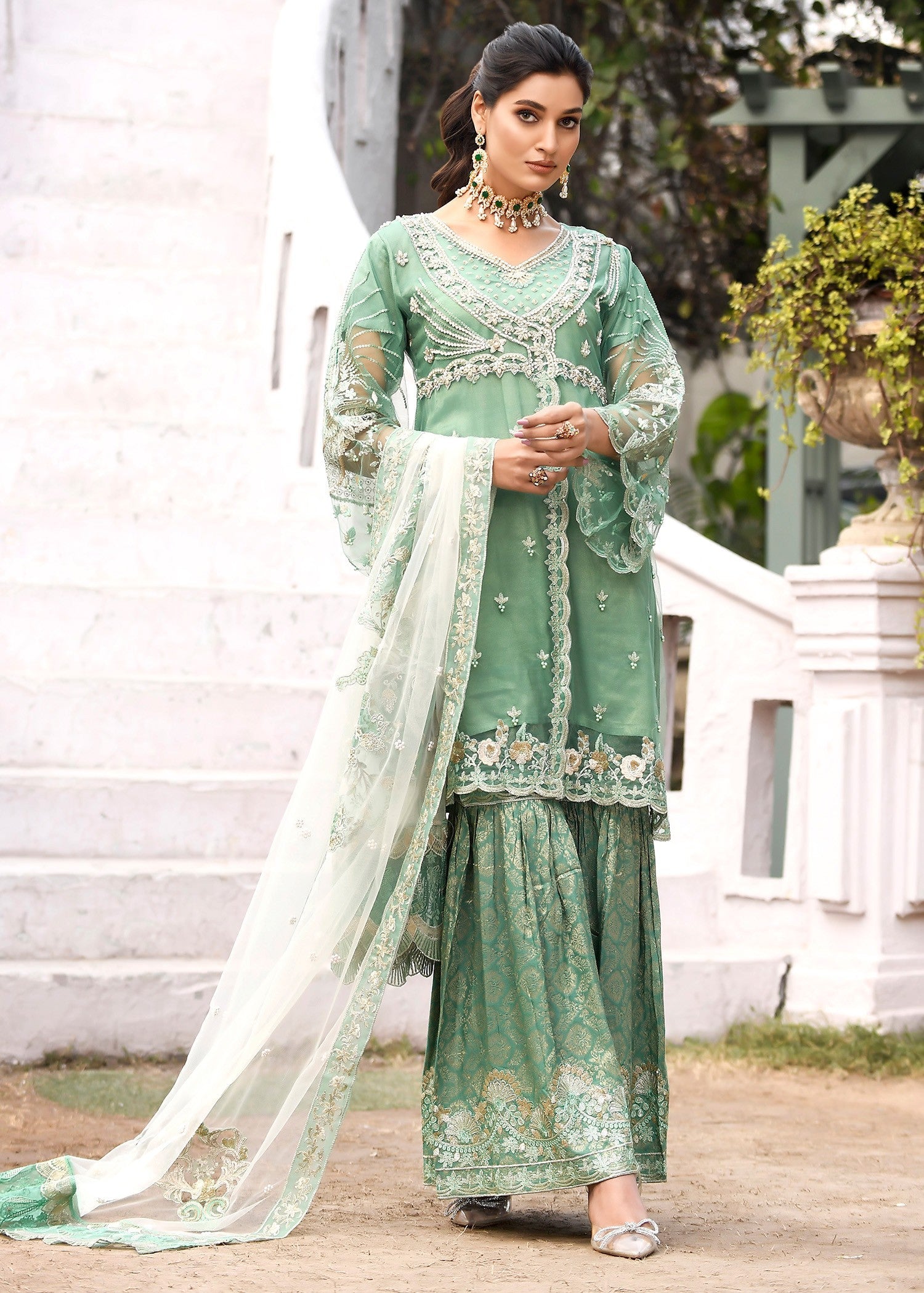 net Gharara in Green