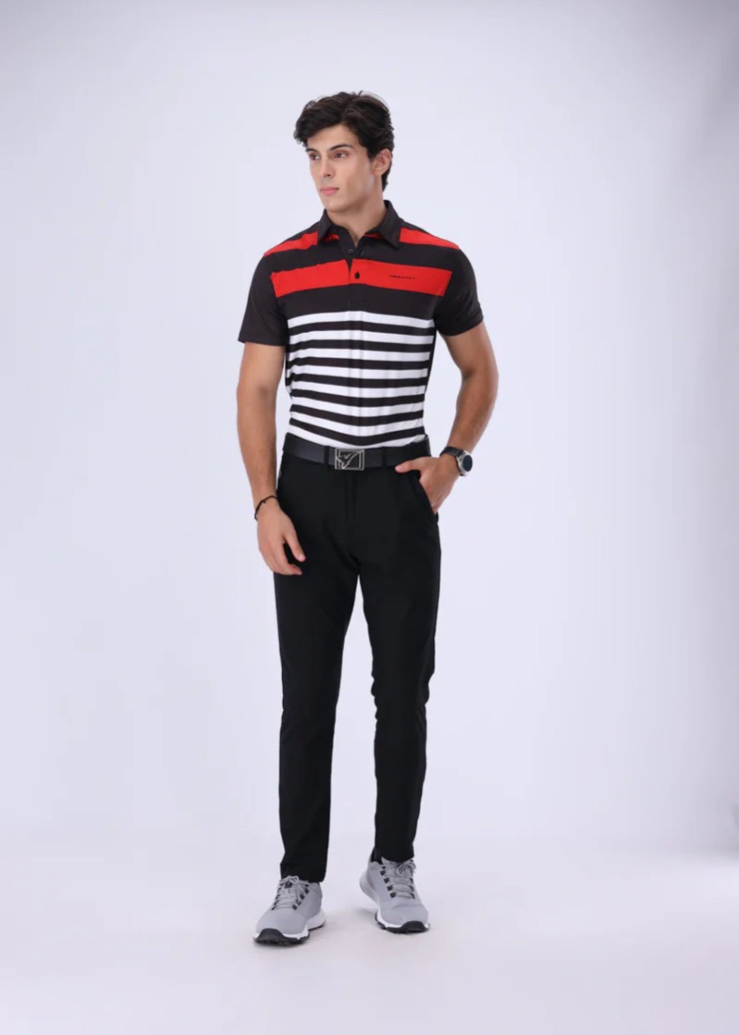 microfiber polyester Polo Shirt in Multi