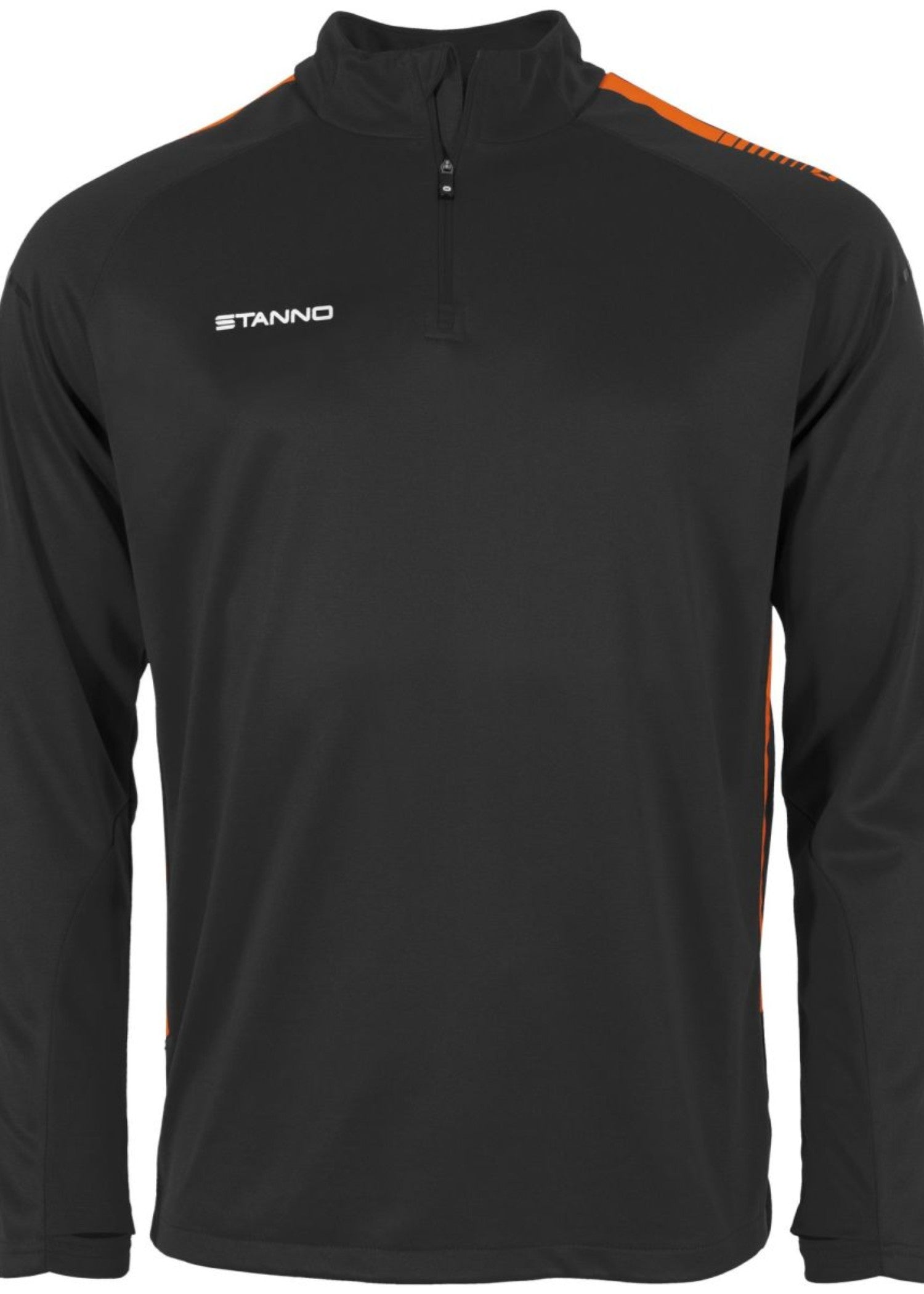 polyester T Shirt in Orange, black