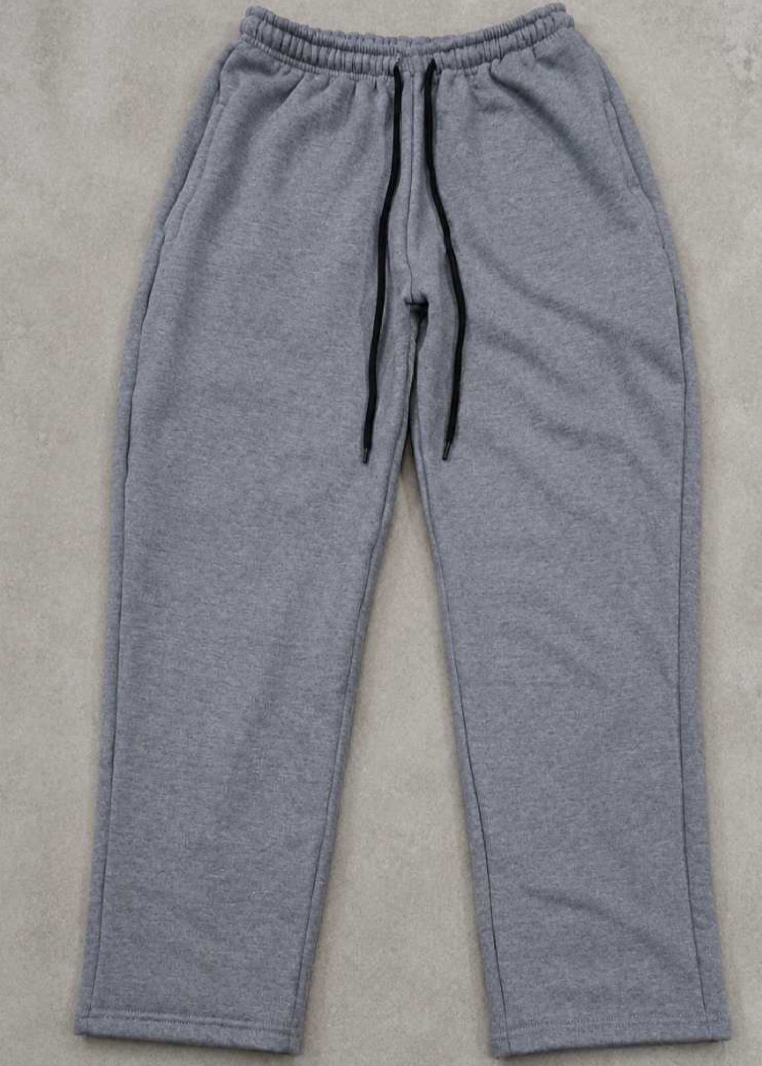 fleece Trousers in Dark grey by Murafah