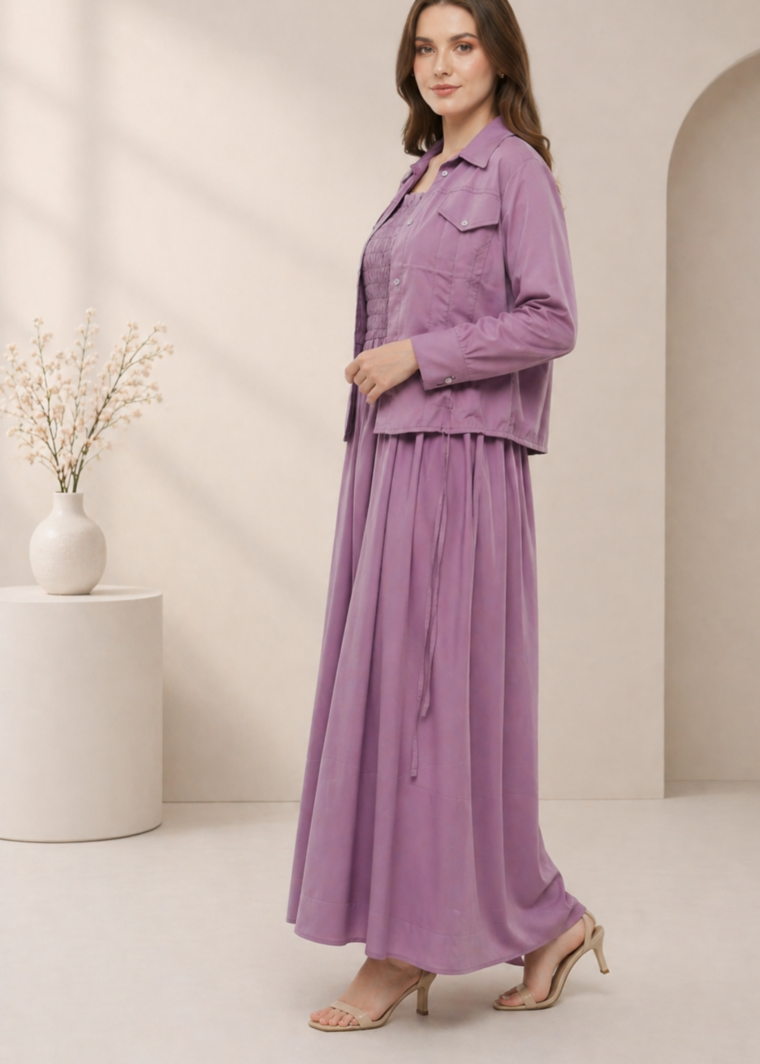 grip Maxi in Lilac