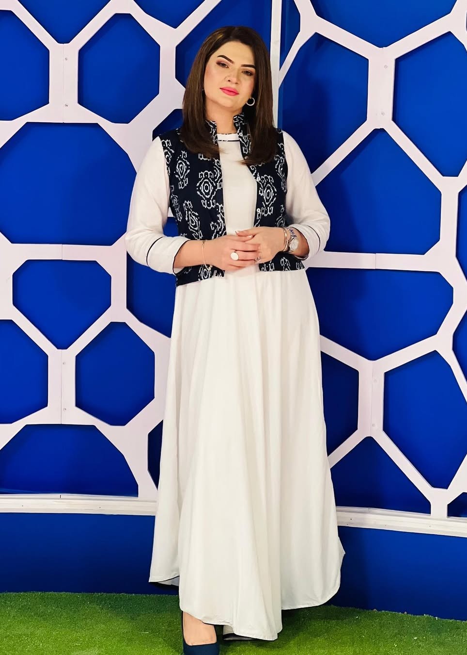 linen Maxi in White