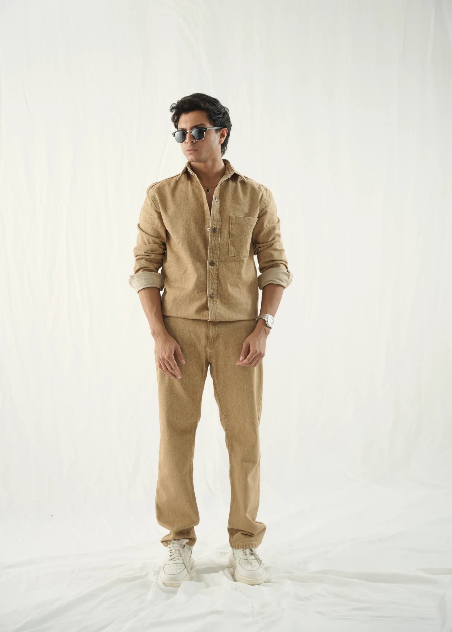 Co ord Set in Khaki brown