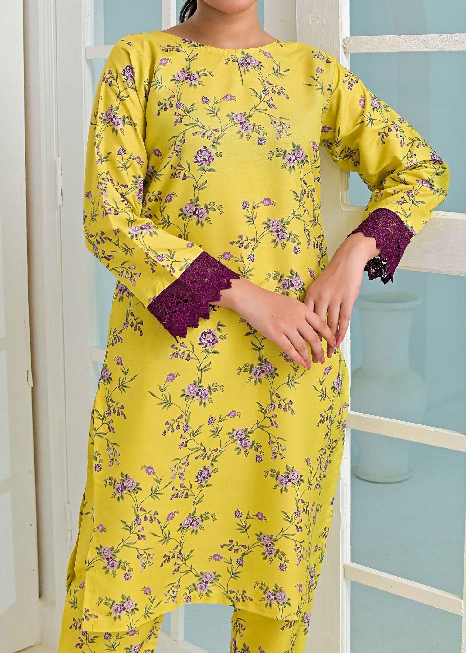 poly viscose Co Ord Sets in Key lime