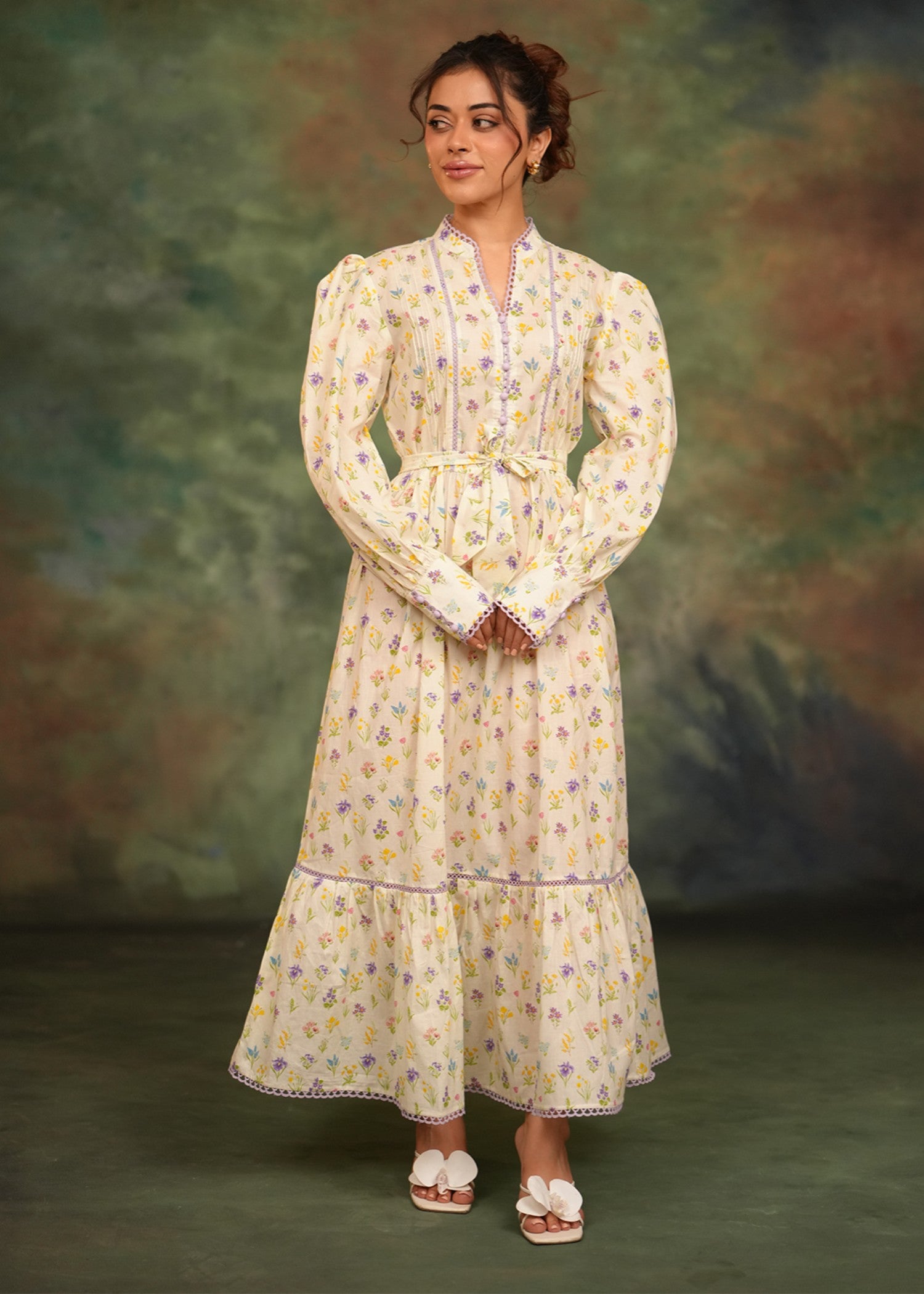 lawn Maxi in Cream