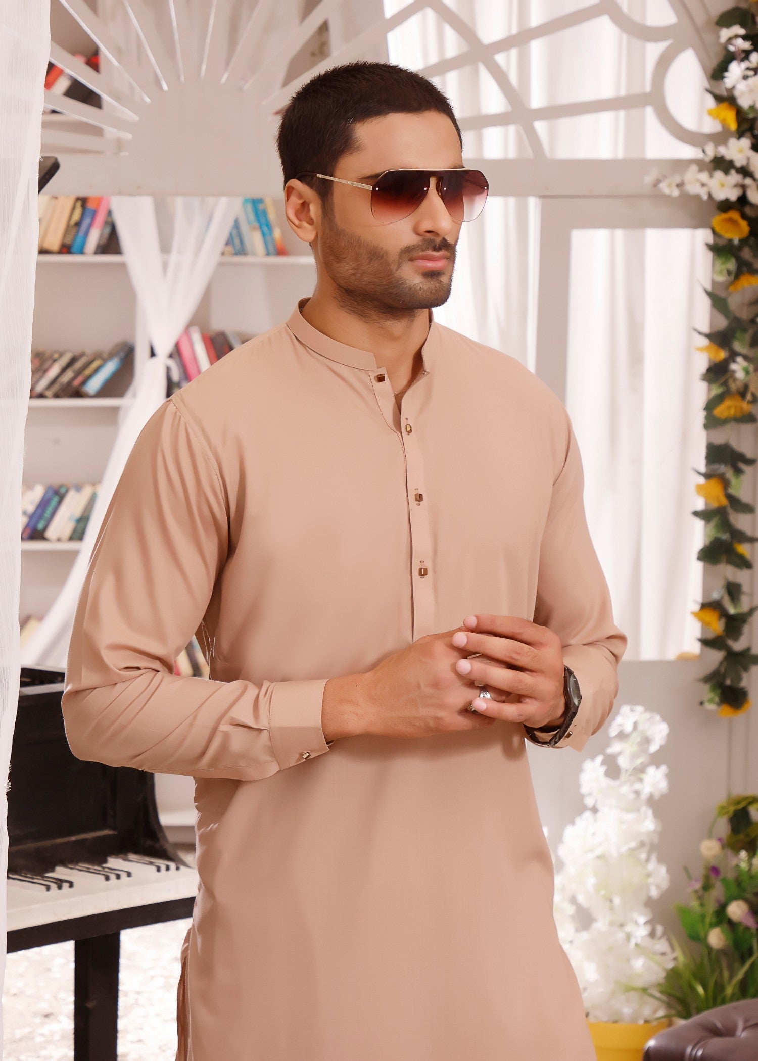 suiting Waistcoat in Beige