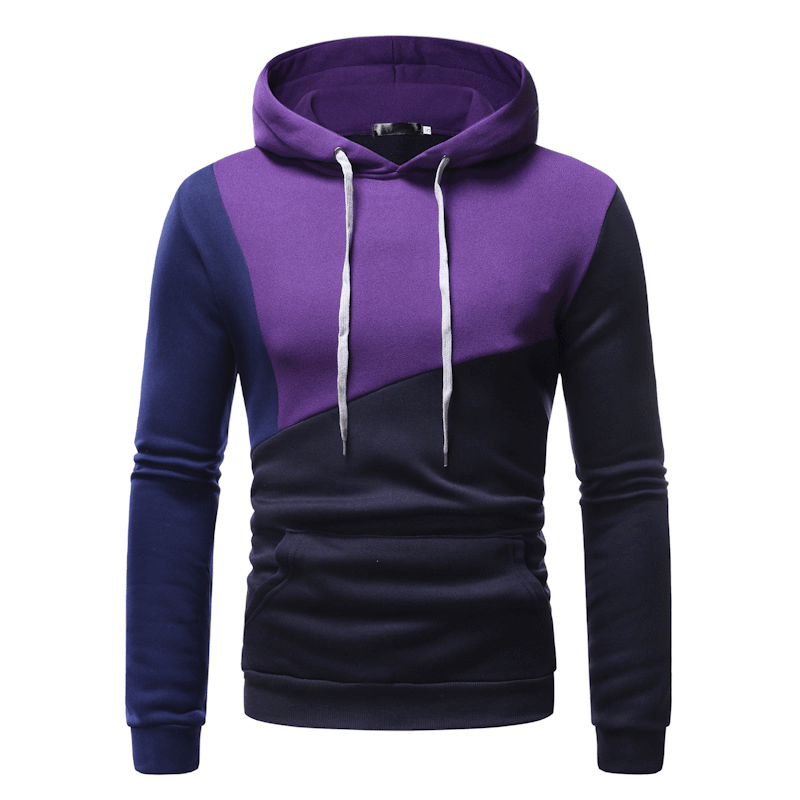 European and American Fashion Casual Personality Contrast Sweater