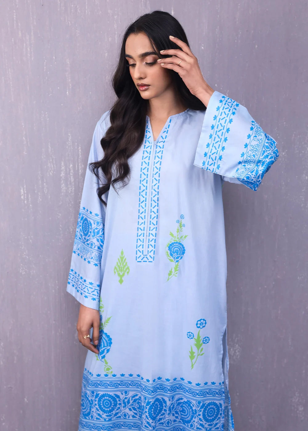lawn Co Ord Sets in Ice blue