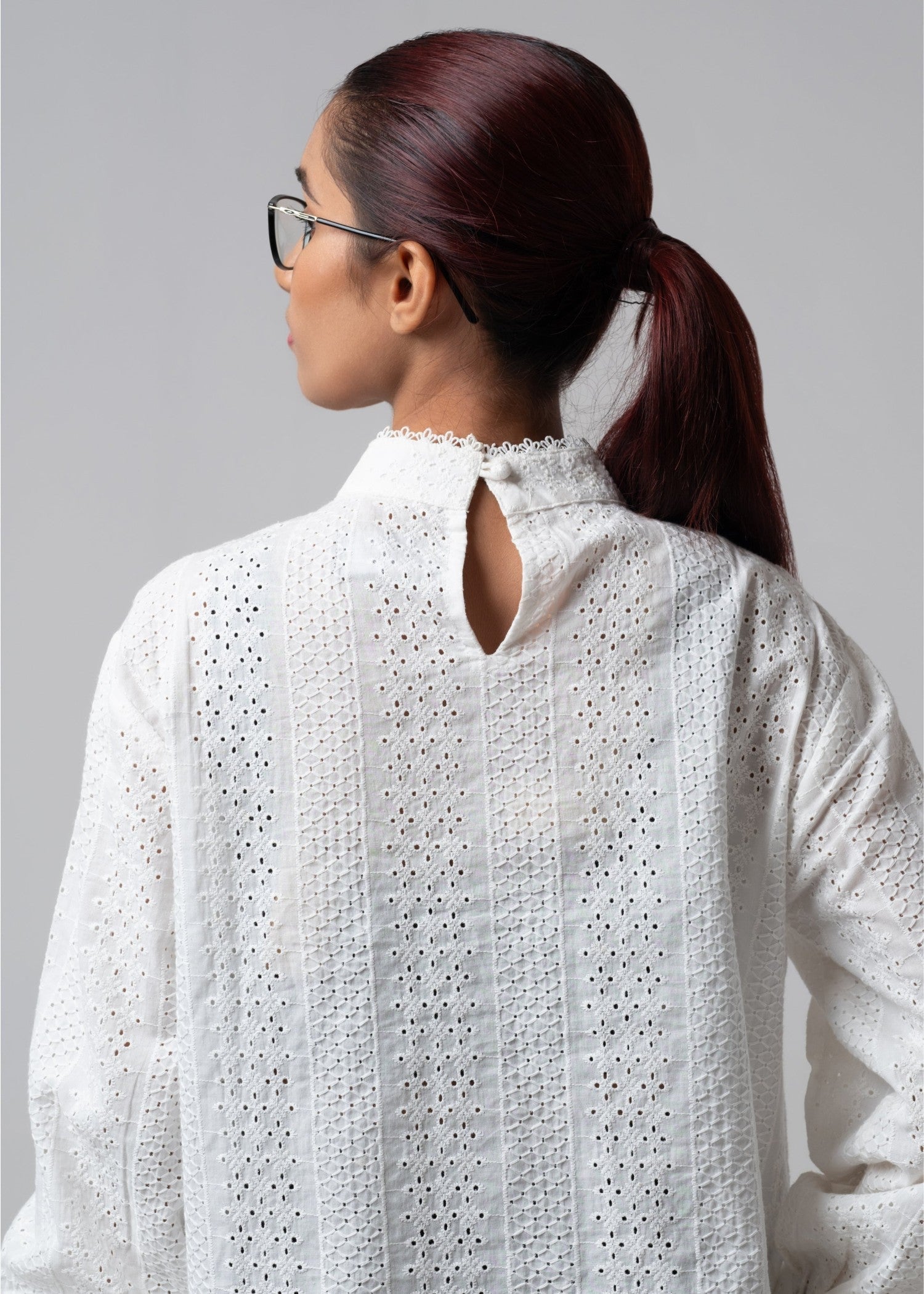 cotton Top in White