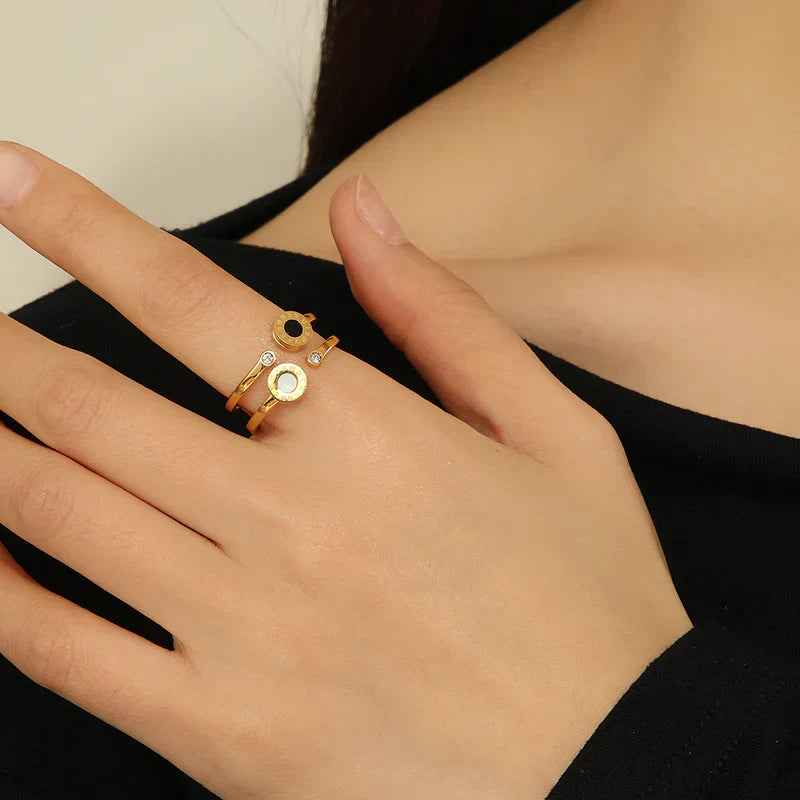Ring in Multi Color by - Trendy Women Ring SHX9784