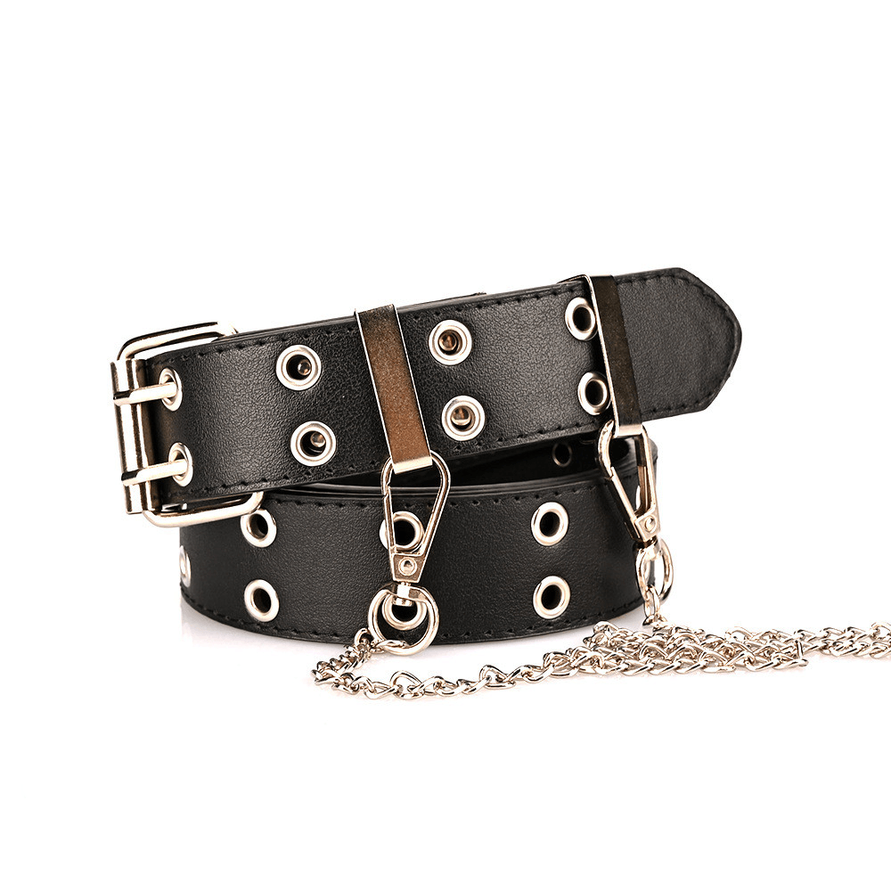 Punk Style Ladies Belt Jeans Fashion Chain Decorative Belt