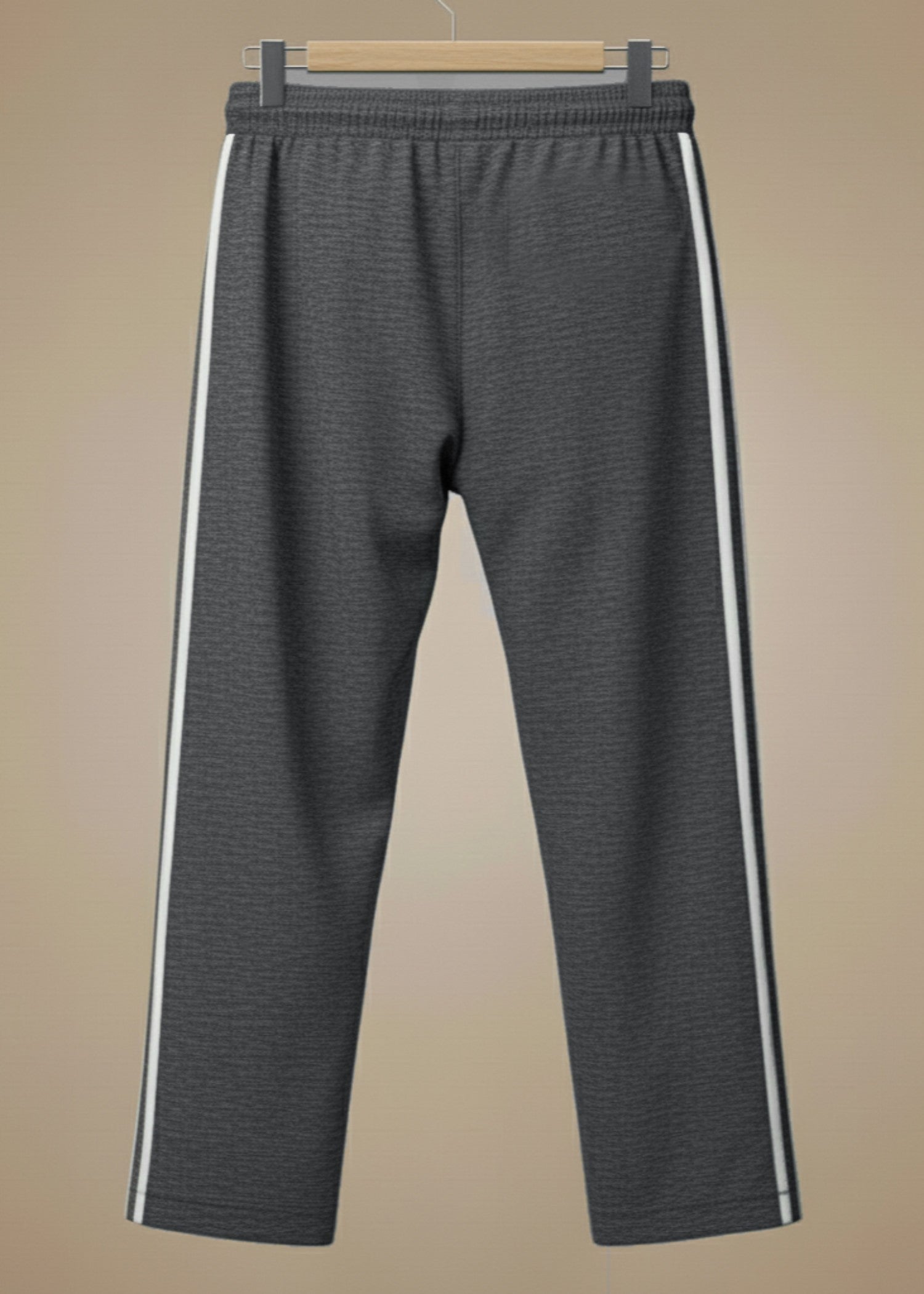 cotton jersey Trousers in Charcoal