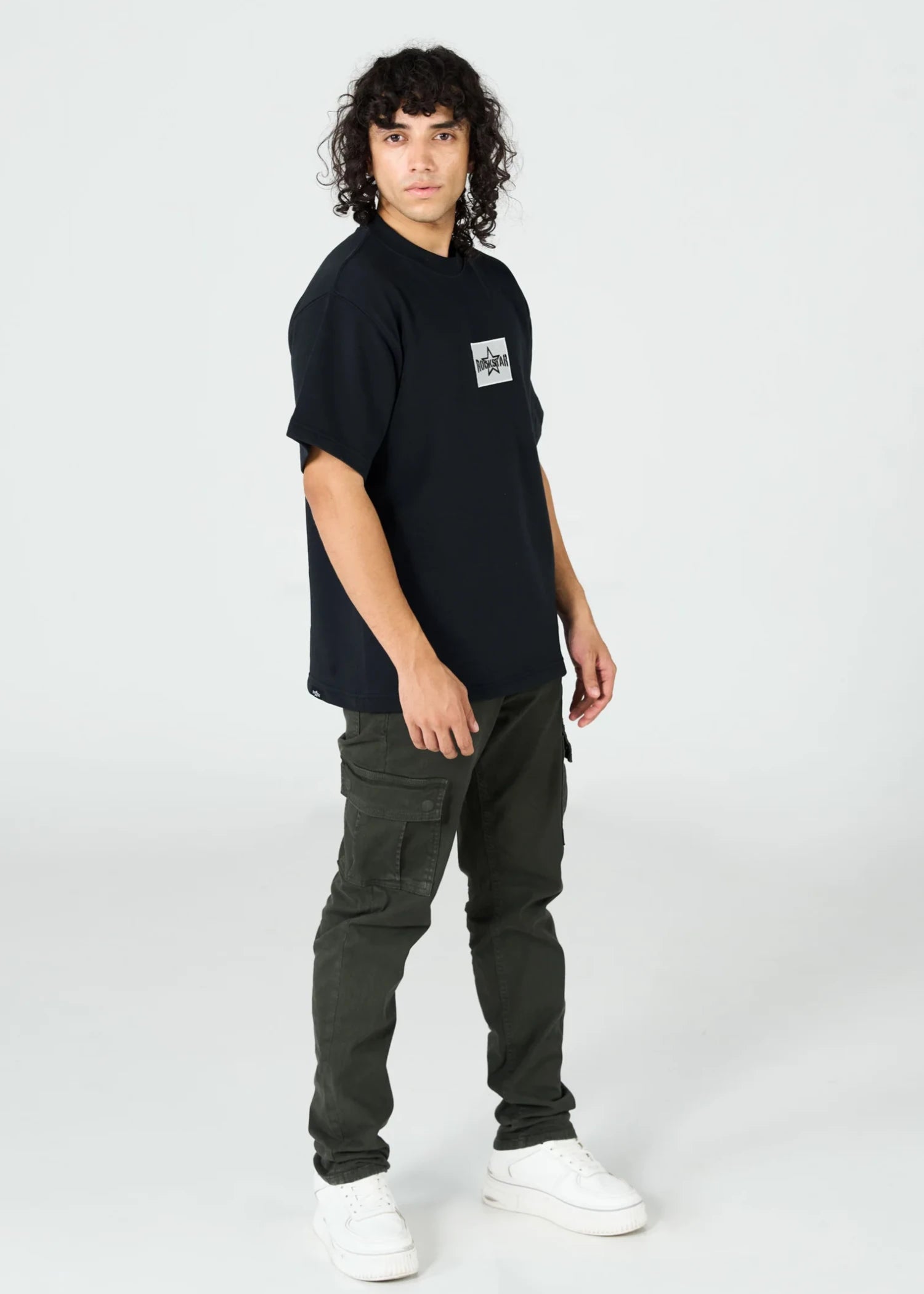 terry T Shirt in Black