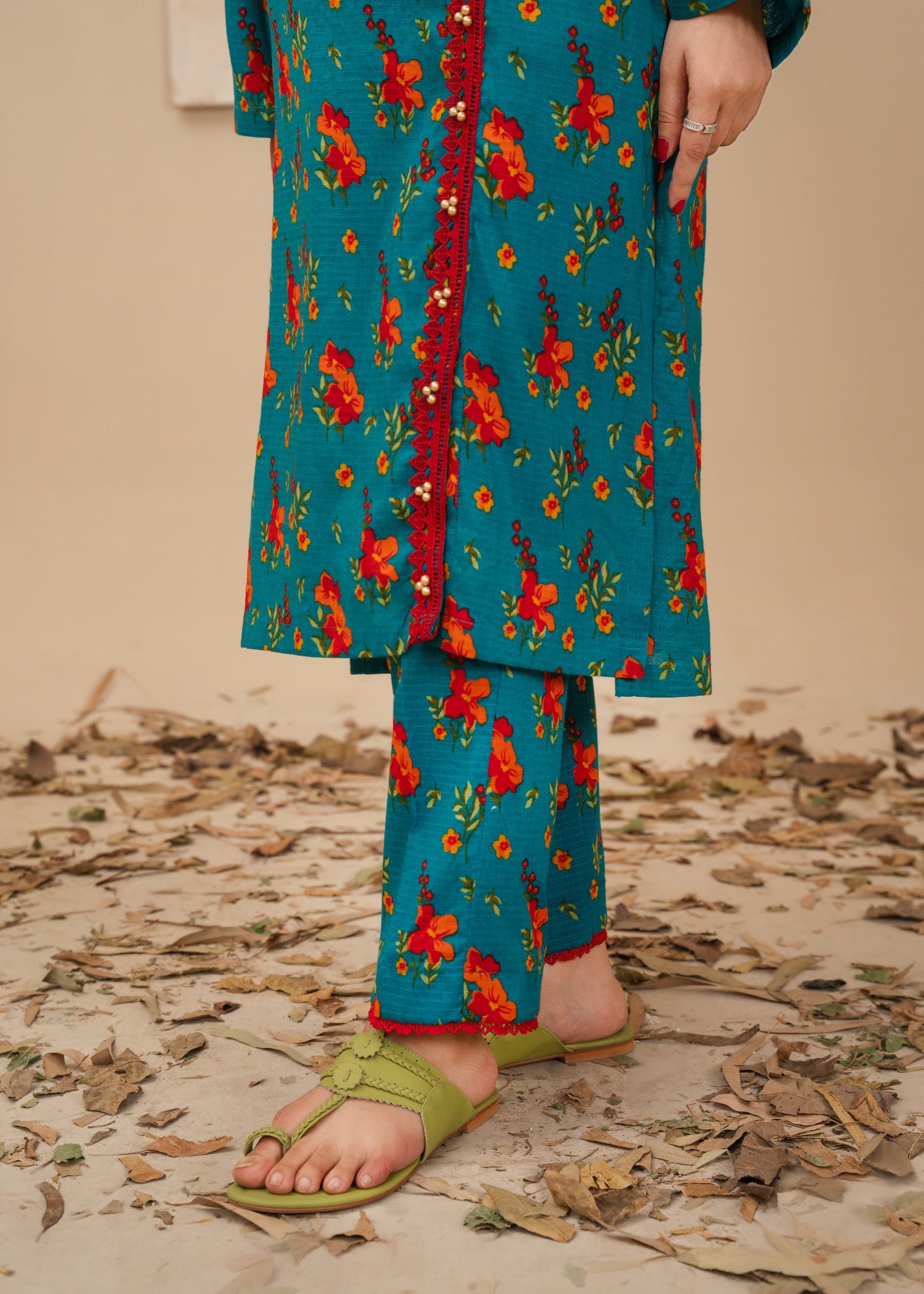 lawn Co Ord Sets in Bondi blue