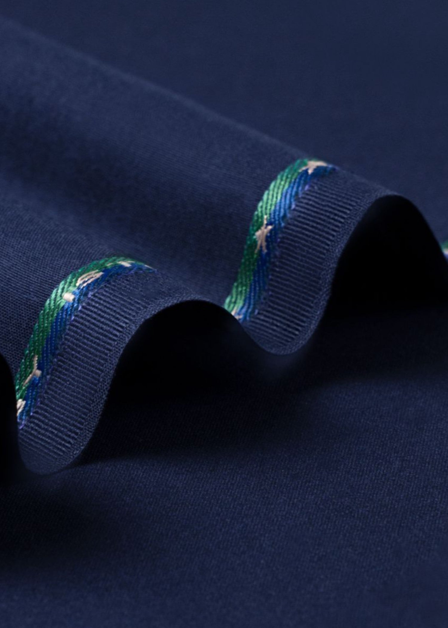 wash & wear Unstitched in Blue