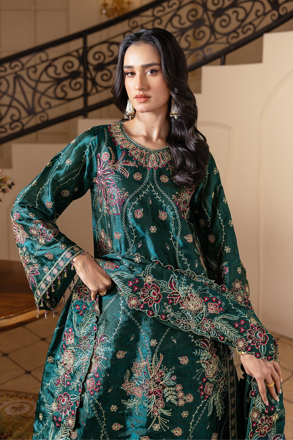 Aaina Sheesha Silk Formals – AF-SS-2243-Elif