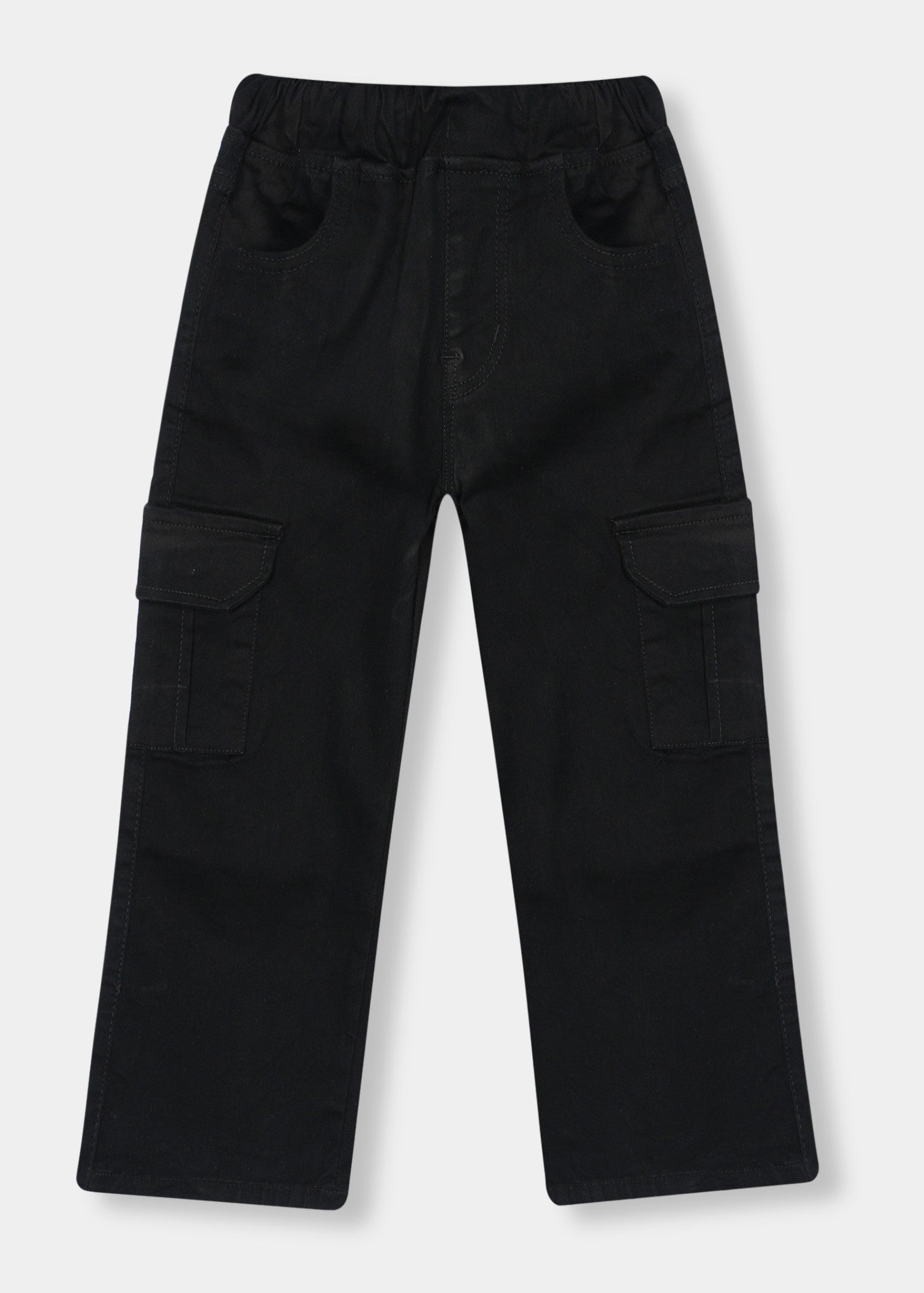 stretch denim Jeans in Jet black