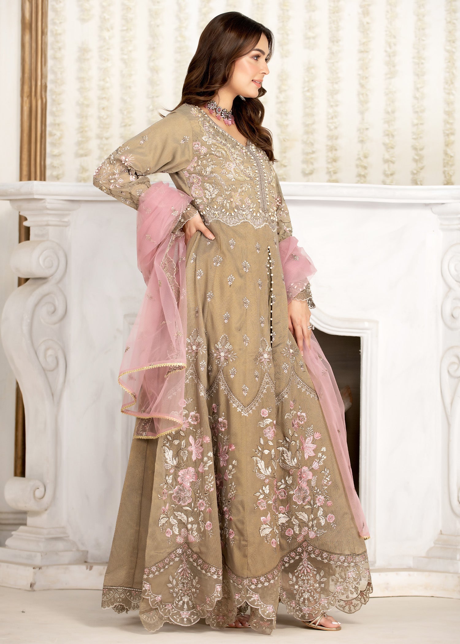karandi Maxi in Bronze orange