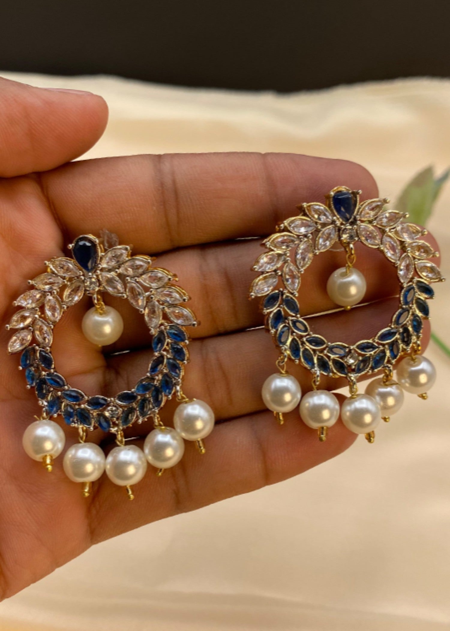 Earrings in Multi Color by - Trendy Women Earrings RYW0126