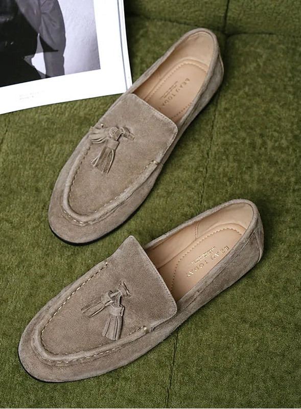 LIANA SUEDE LOAFERS