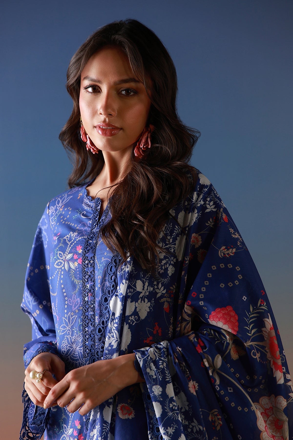 Mirha Lawn – Bandhni Delight