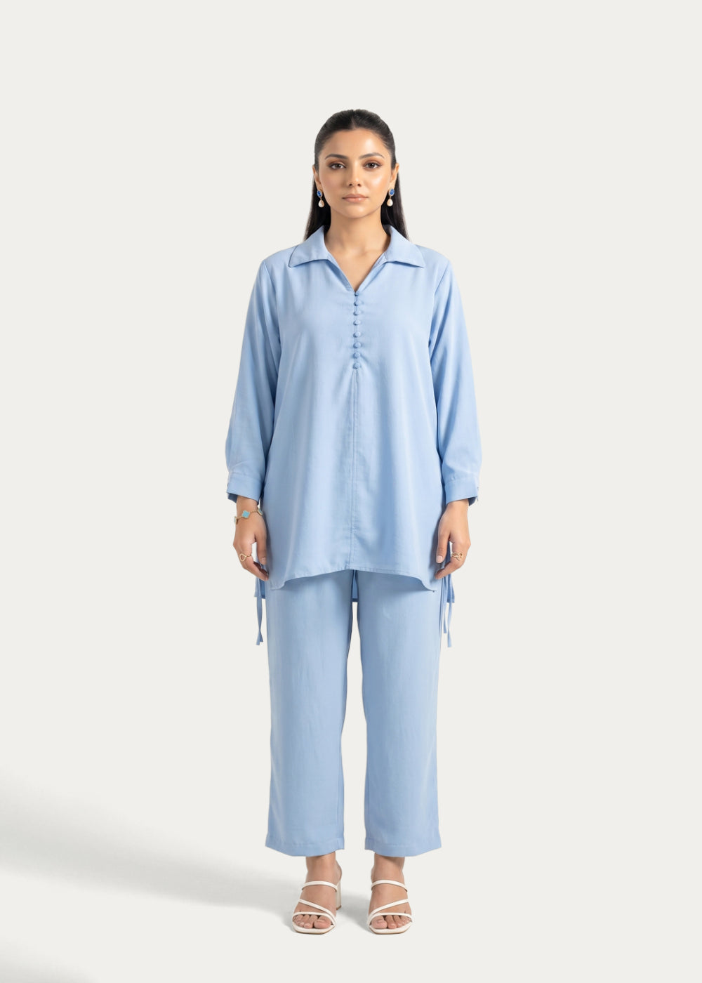 grip Co ord Sets in Sky blue
