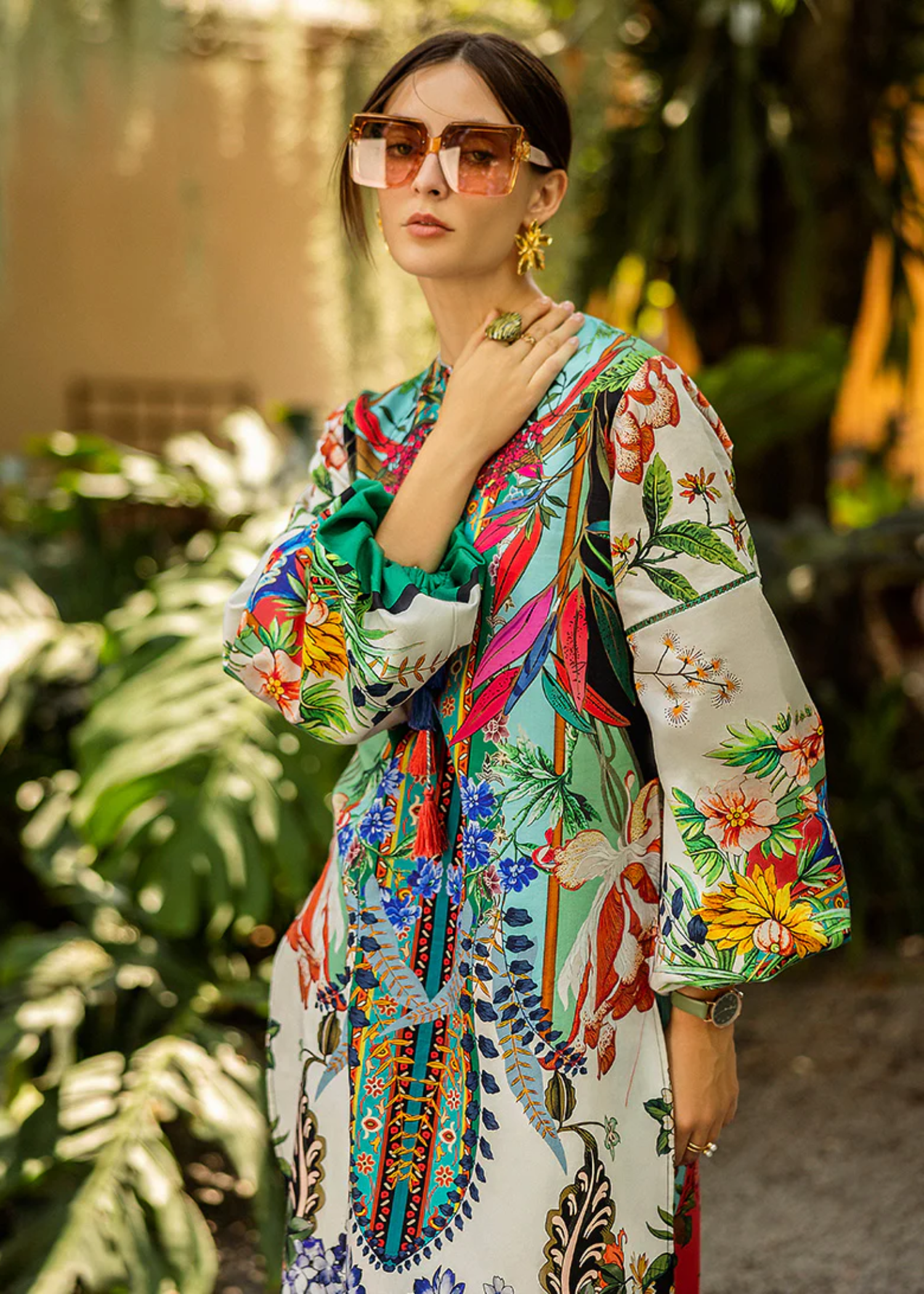 blended satin Co Ord Sets in Multi