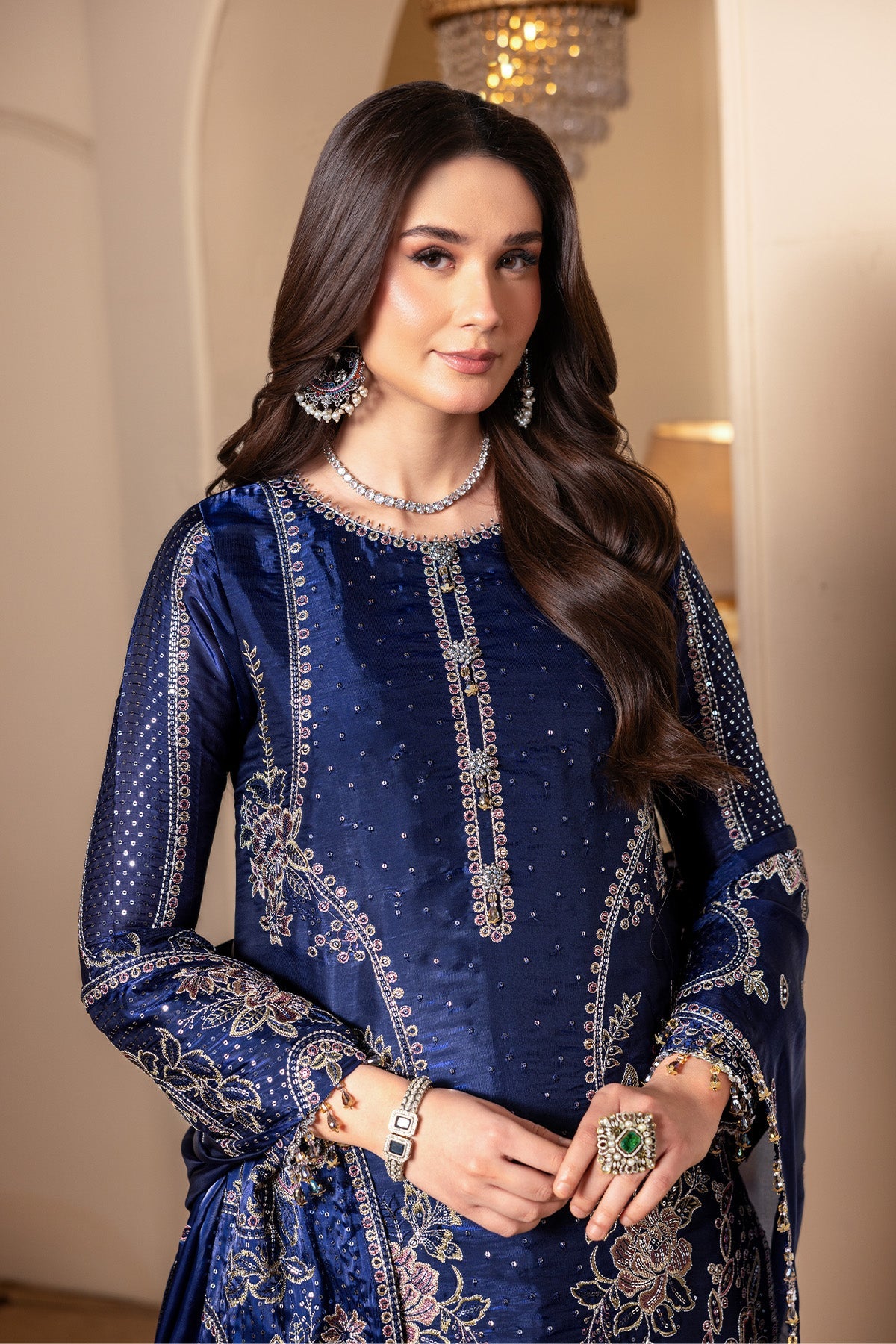 Aaina Sheesha Silk Formals – AF-SS-2238-Bano