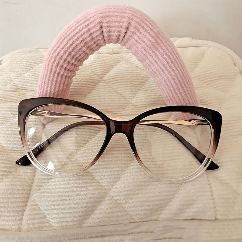 Metal Cross Flat Mirror - Fashionable Butterfly Frame Glasses in Multiple Colors