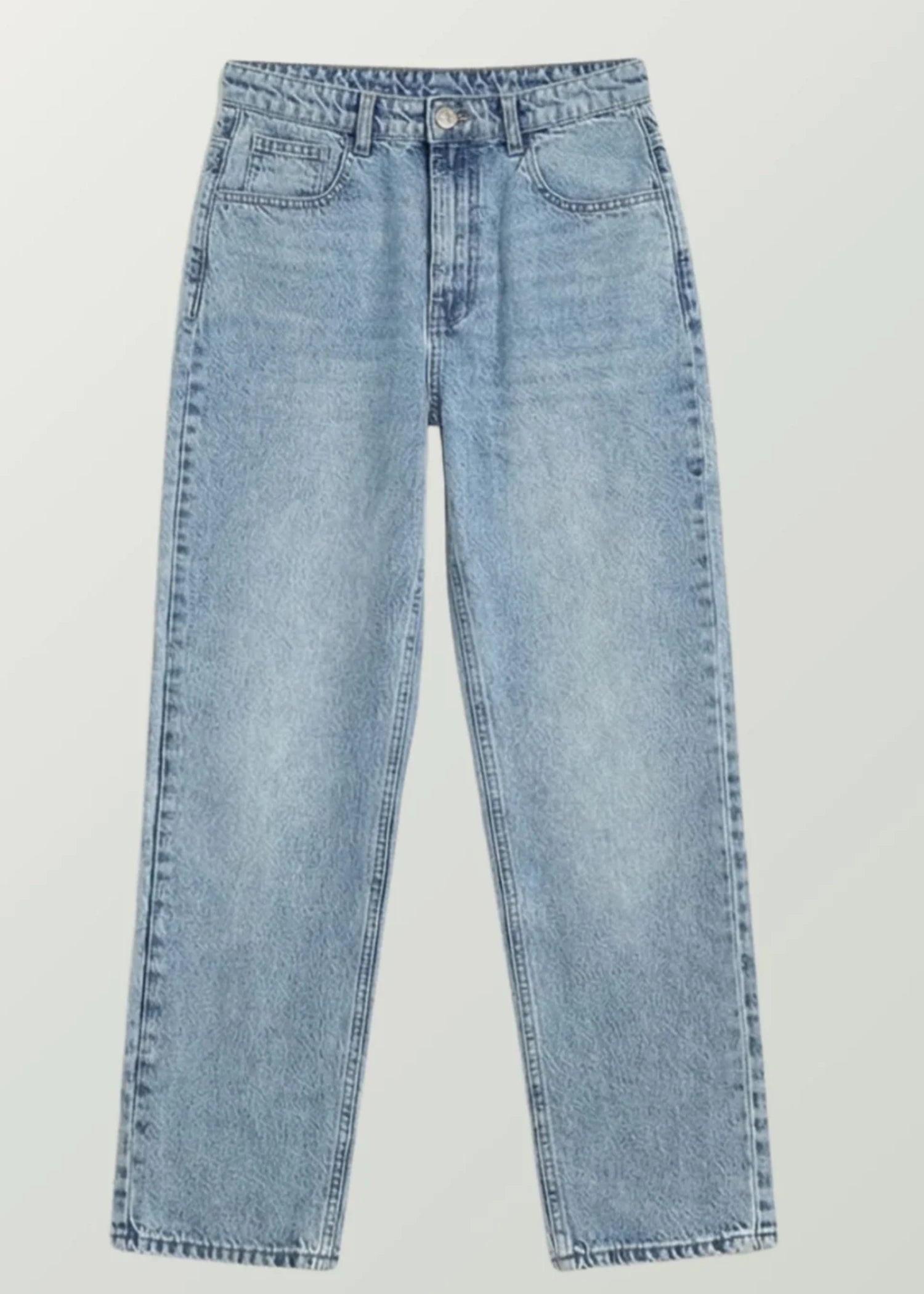cotton Jeans in Sky blue