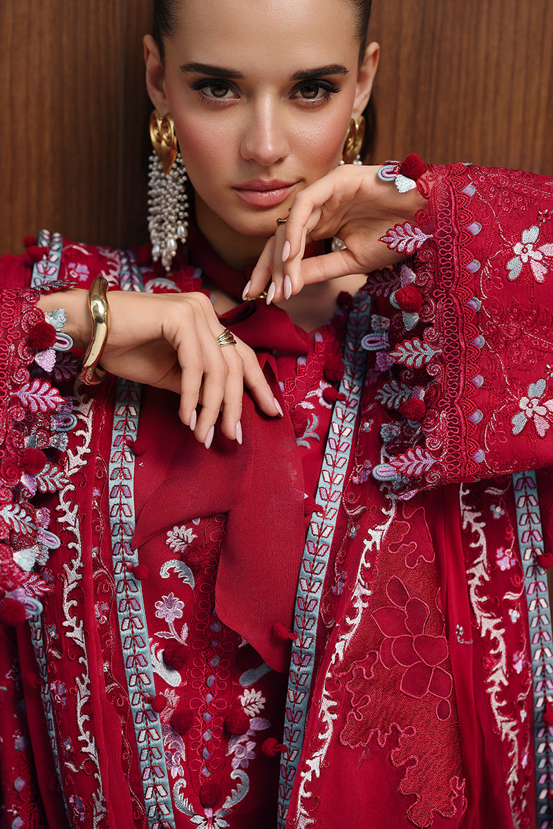 Chikankari Eid Edit Lawn – CM-03 RUBY
