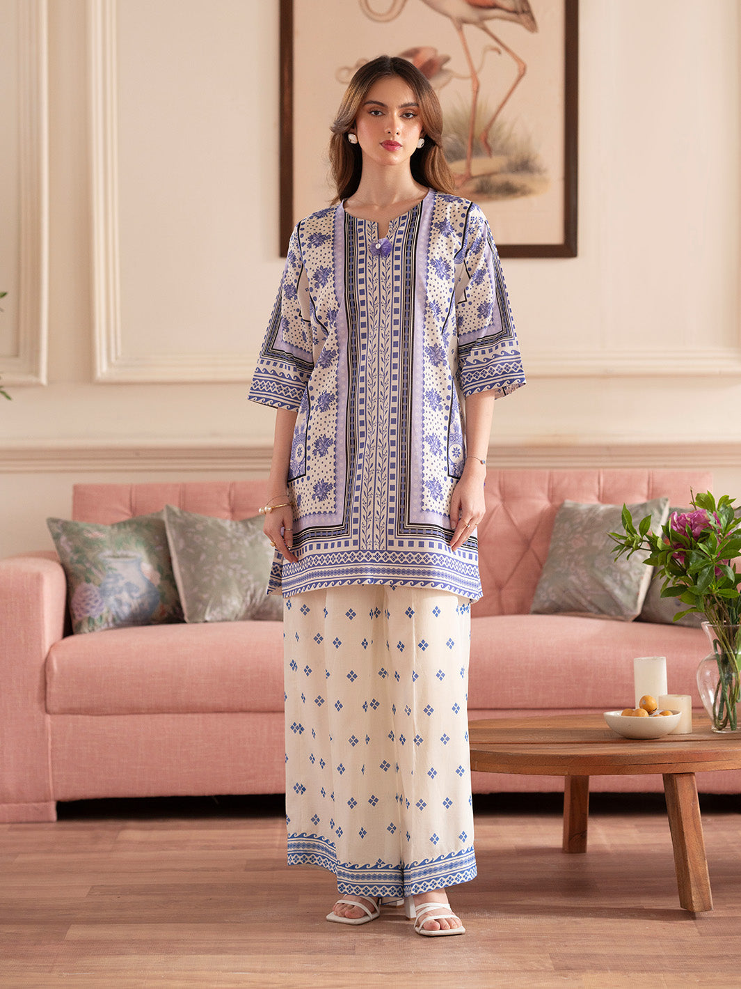 Noir 2PC Lawn – N-10