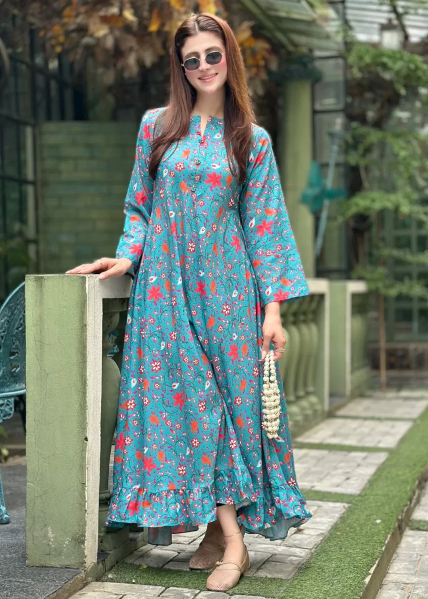poly lawn Maxi in Multi
