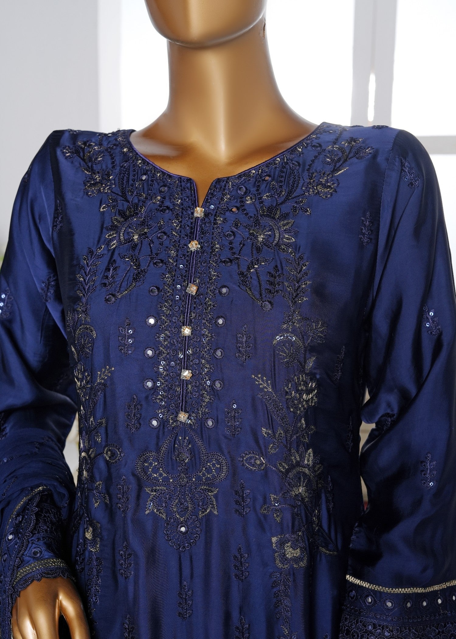 charmuse/shamooz Kurta Set in Midnight blue