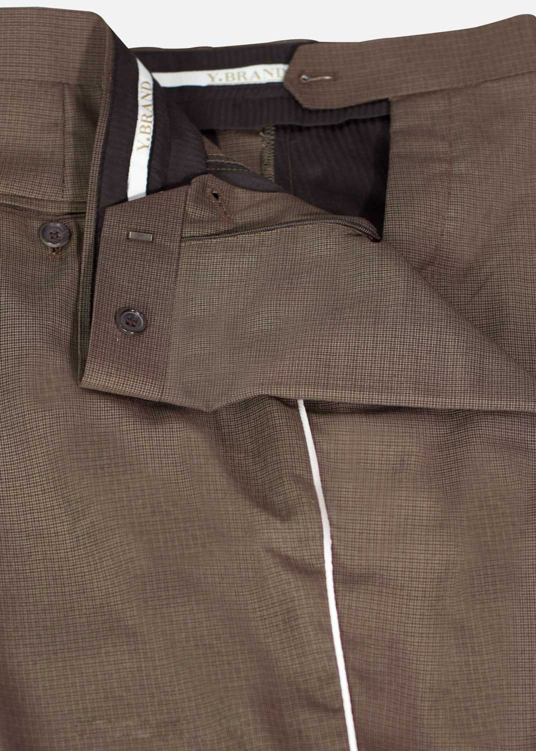 suiting Pants in Chocolate brown