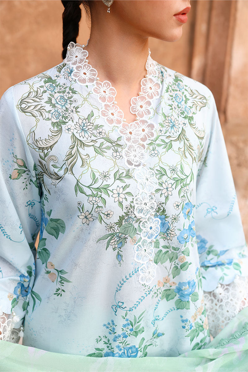 Festive – Seafoam Treasure - Printed Lawn