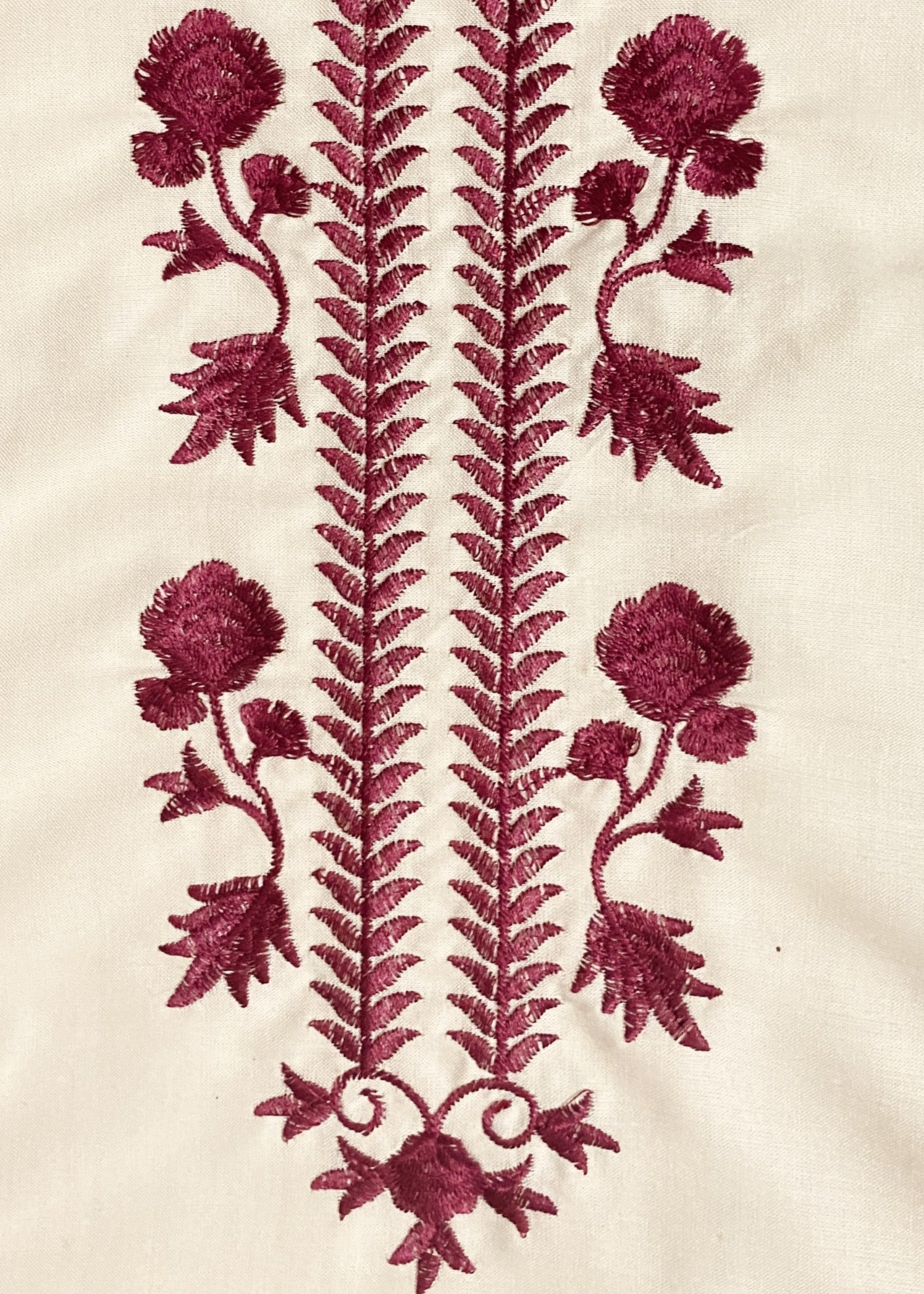 arabic lawn Kurta Set in Cream
