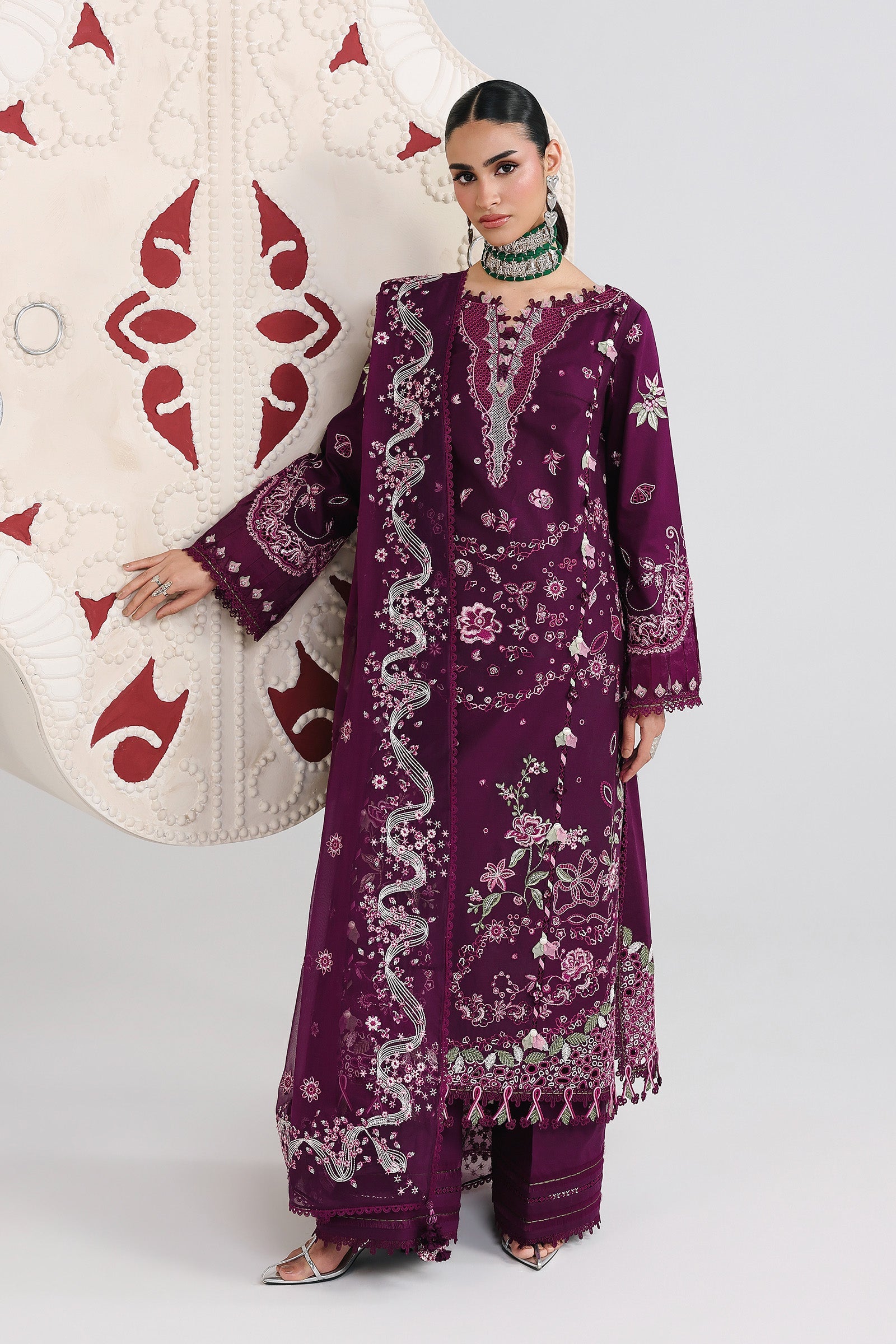 Festive Luxury Lawn – QFL-10 TRESA